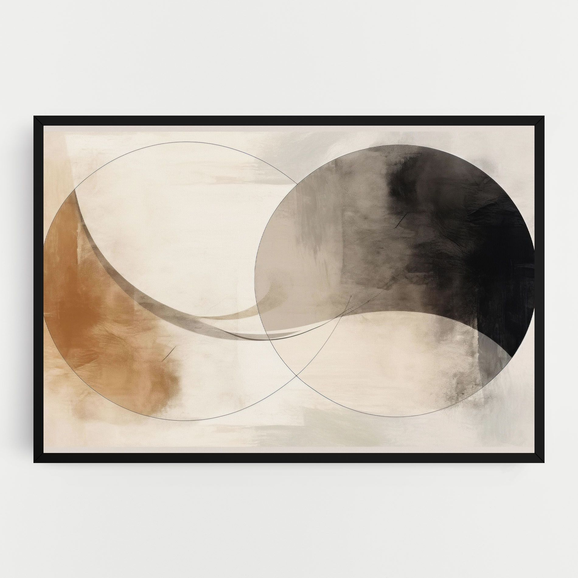 Abstract Circle Painting mockup 0