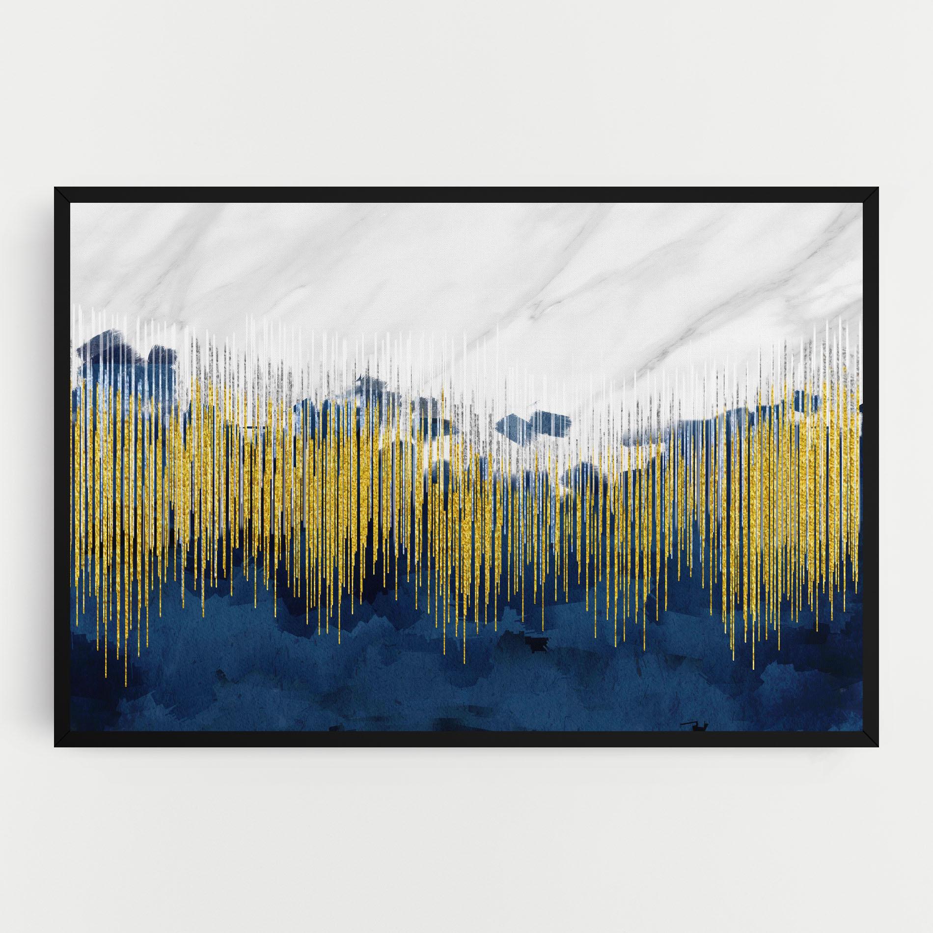 Vászonkép Abstract Marble Art mockup 0