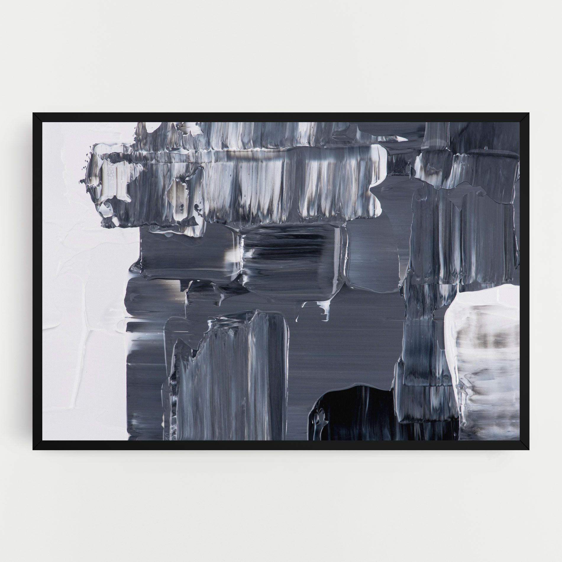 Black Acrylic Painting mockup 0