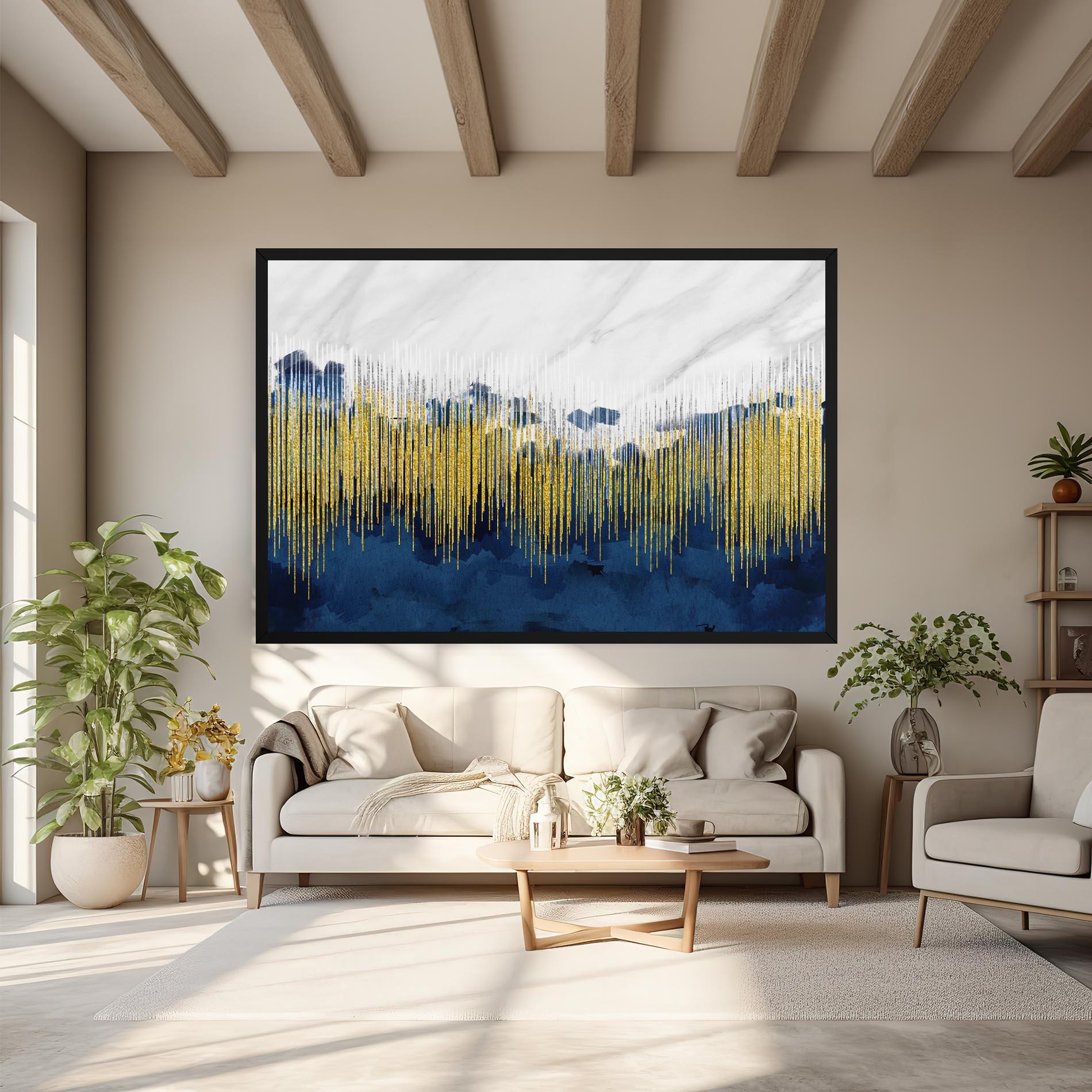 Vászonkép Abstract Marble Art mockup 6