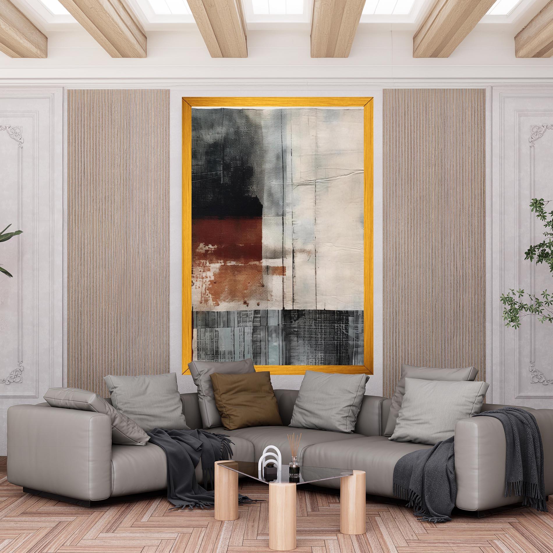 Vászonkép Abstract Painting mockup 6