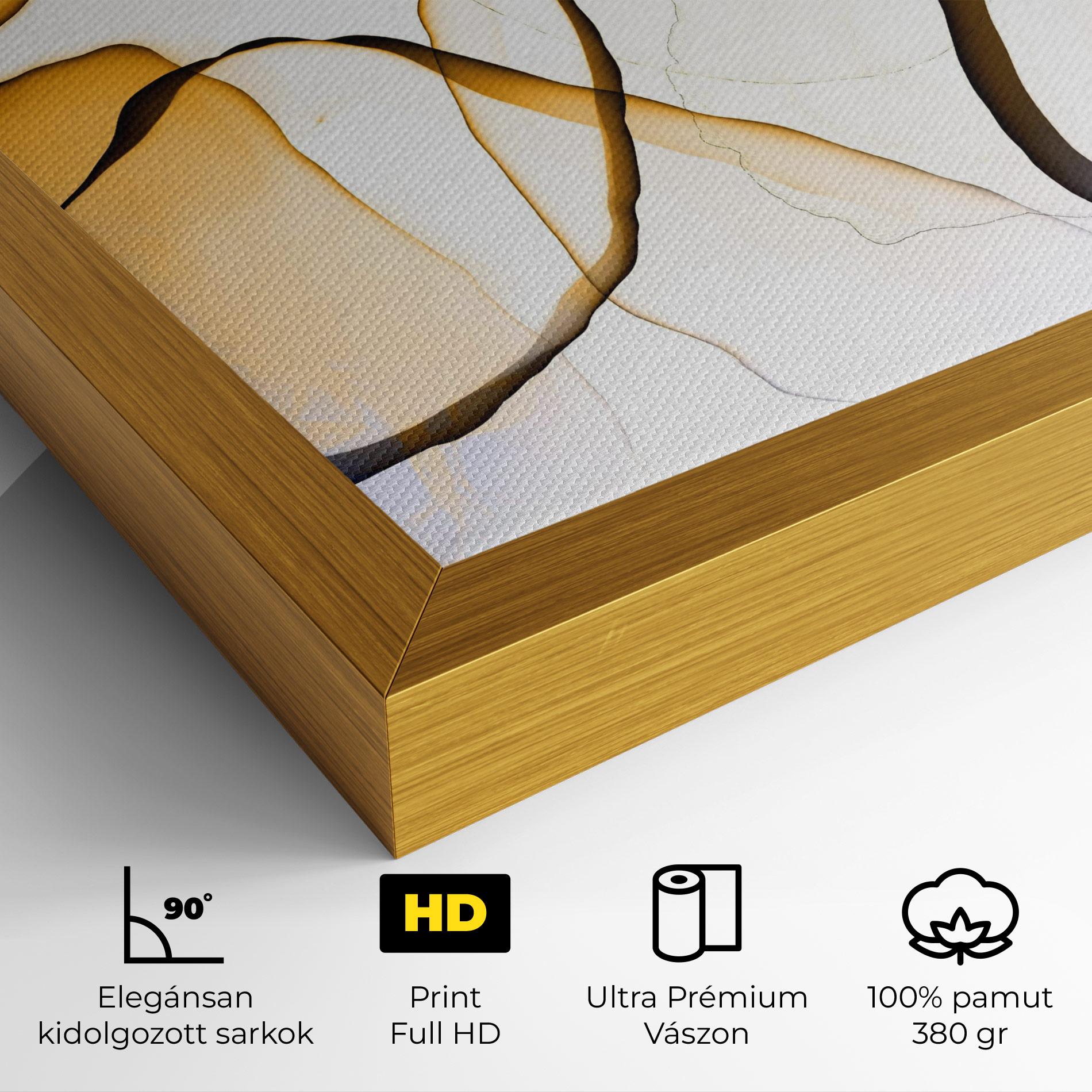 Vászonkép Abstract Alcohol Ink mockup 4