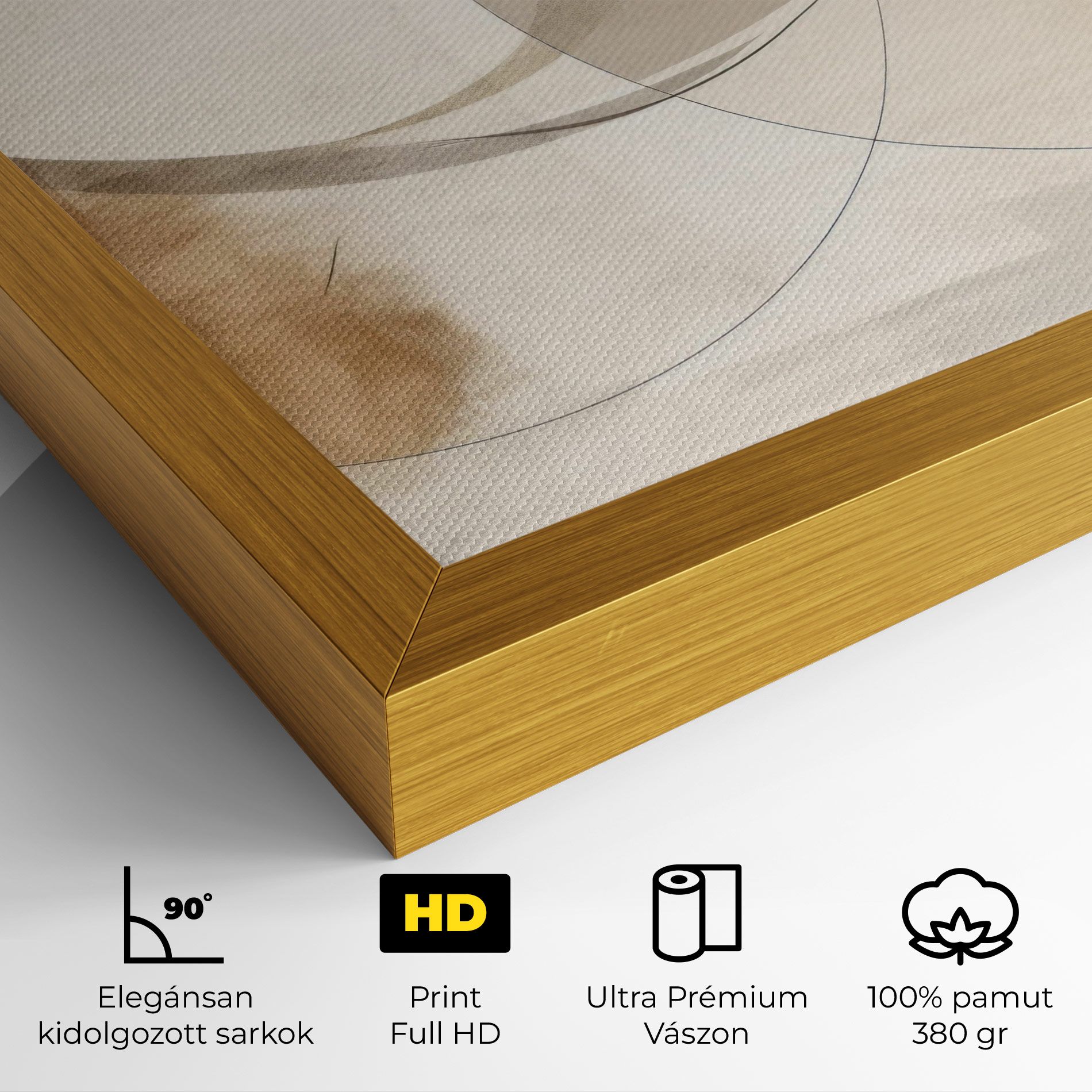 Abstract Circle Painting mockup 4