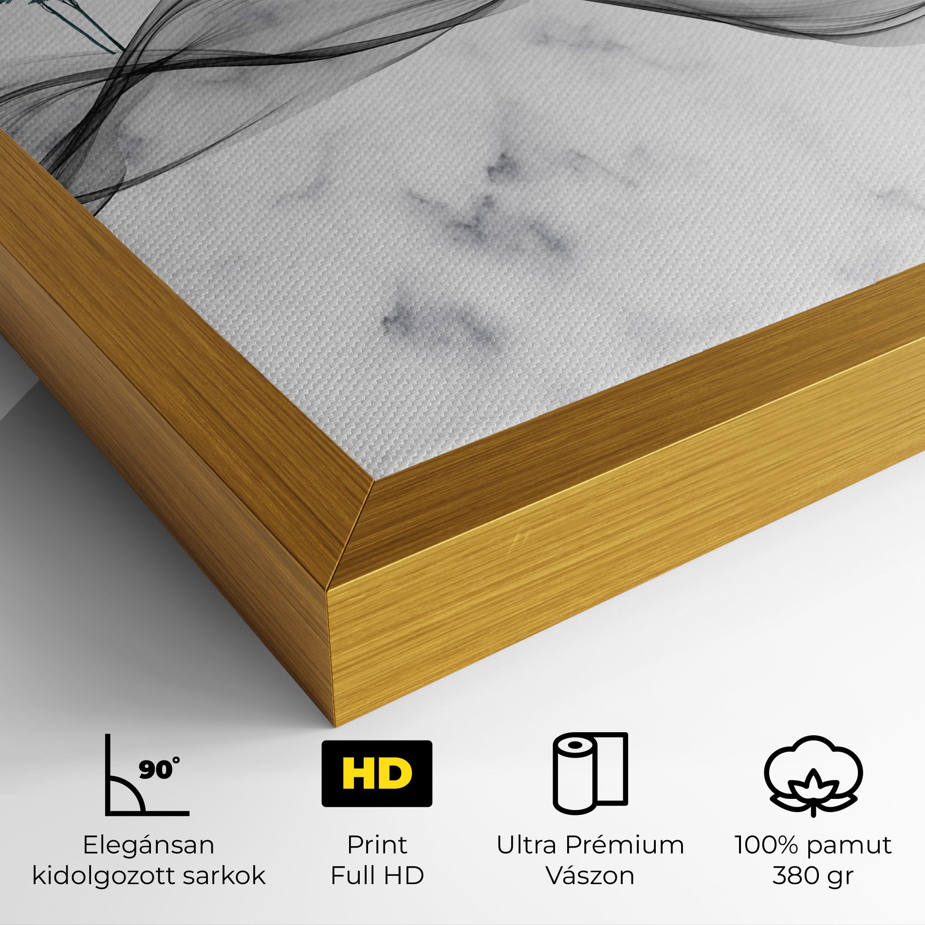 Abstract Golden Landscape 1 mockup 4