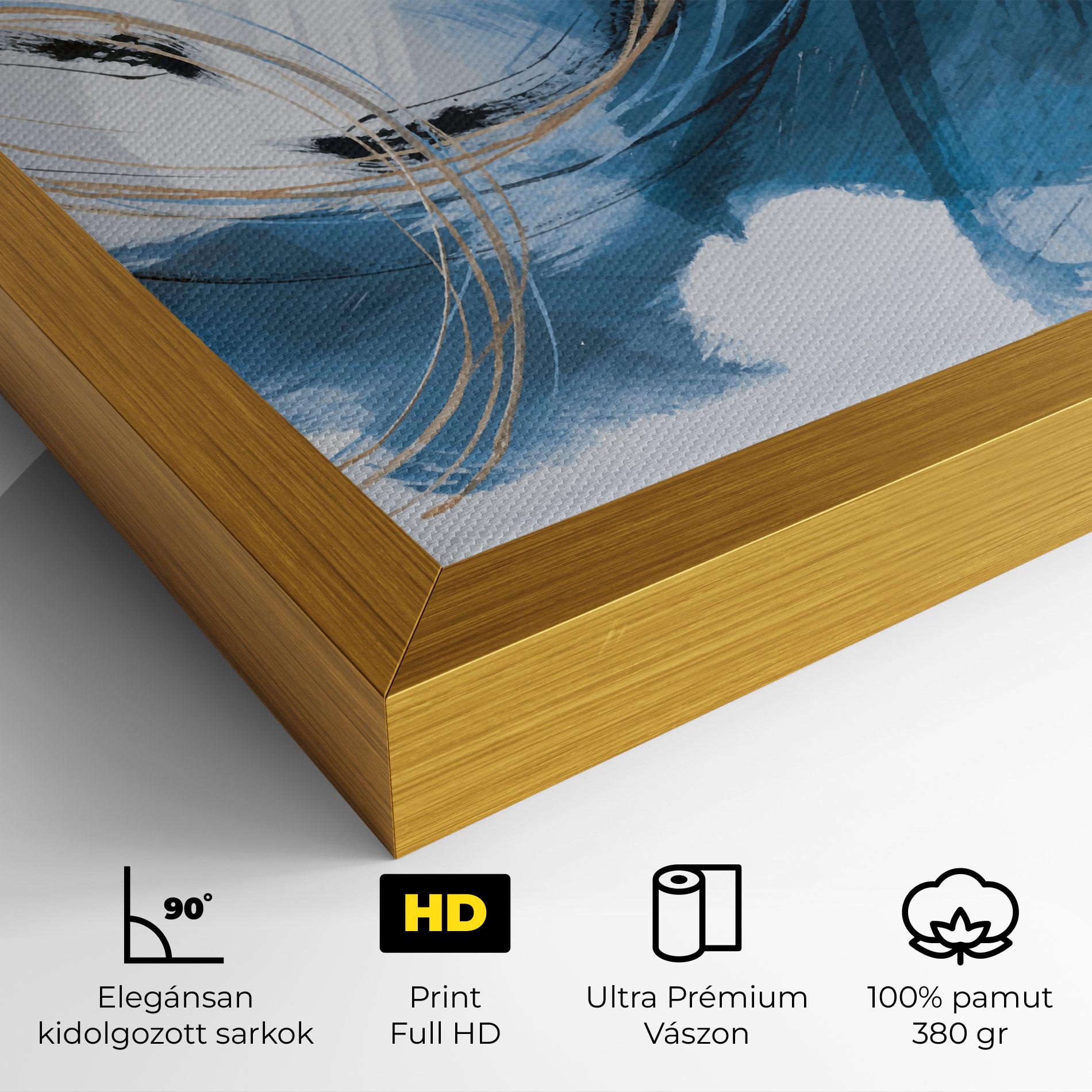 Vászonkép Beautiful Abstract Painting mockup 4