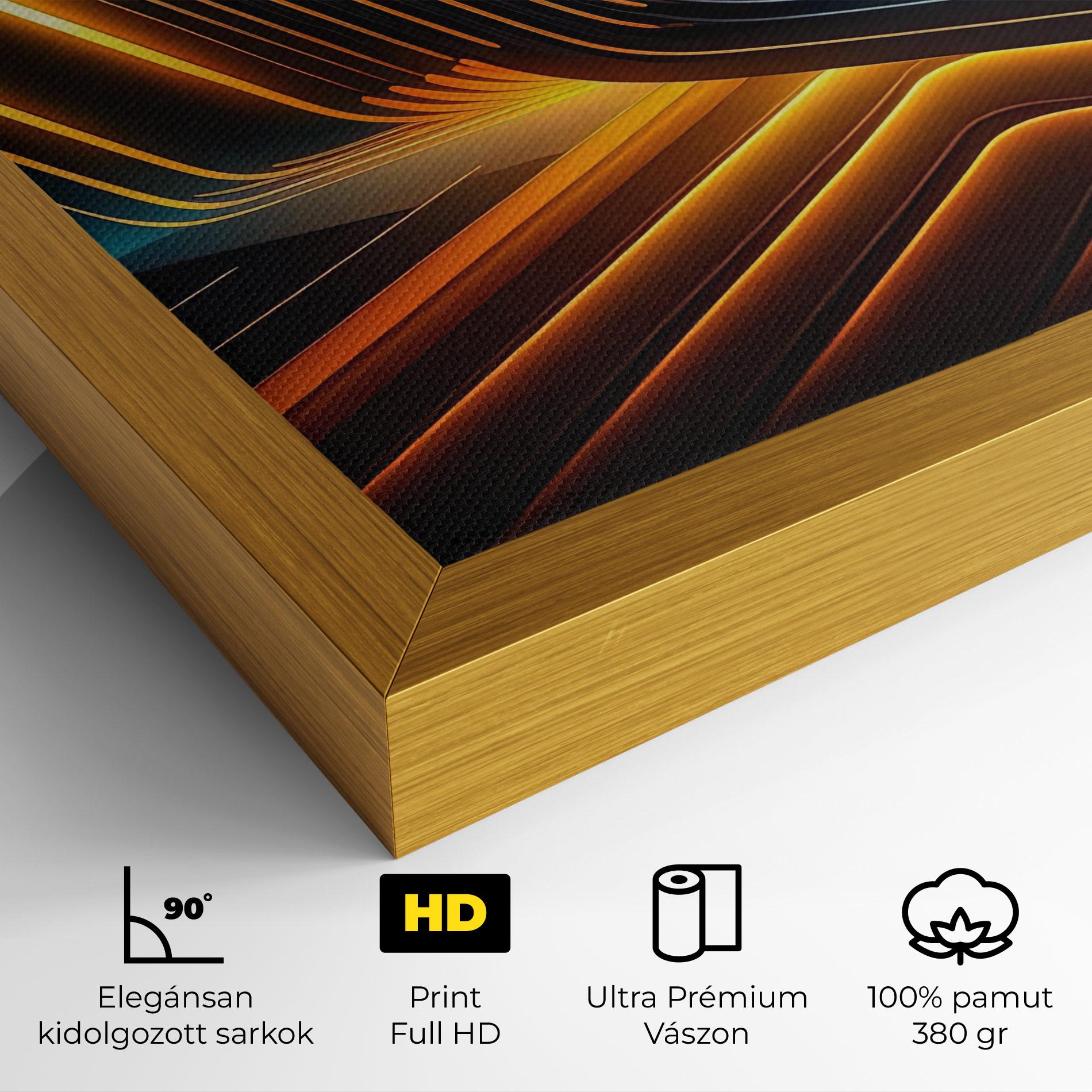 Vászonkép Futuristic Background mockup 4