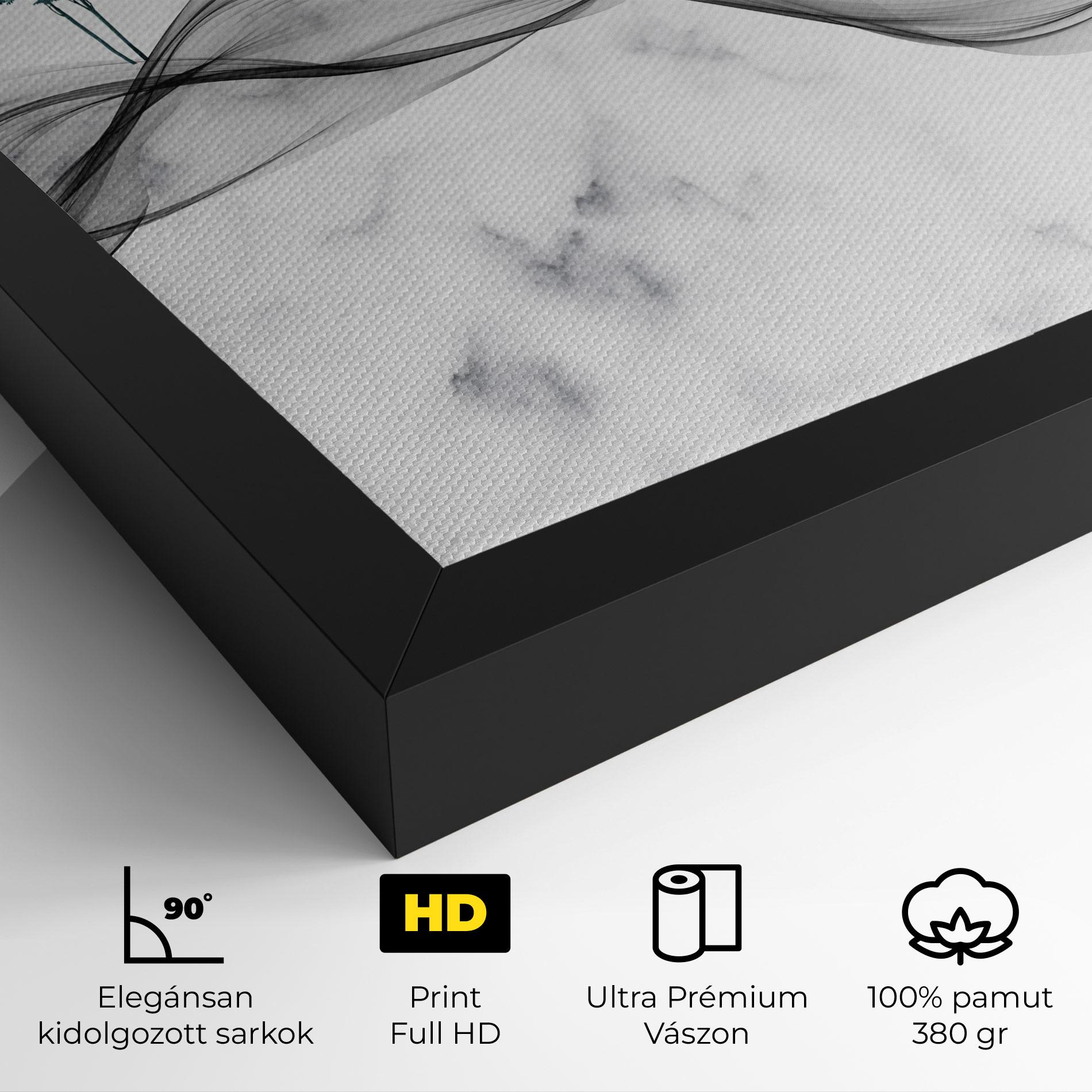 Vászonkép Abstract Golden Landscape 1 mockup 4