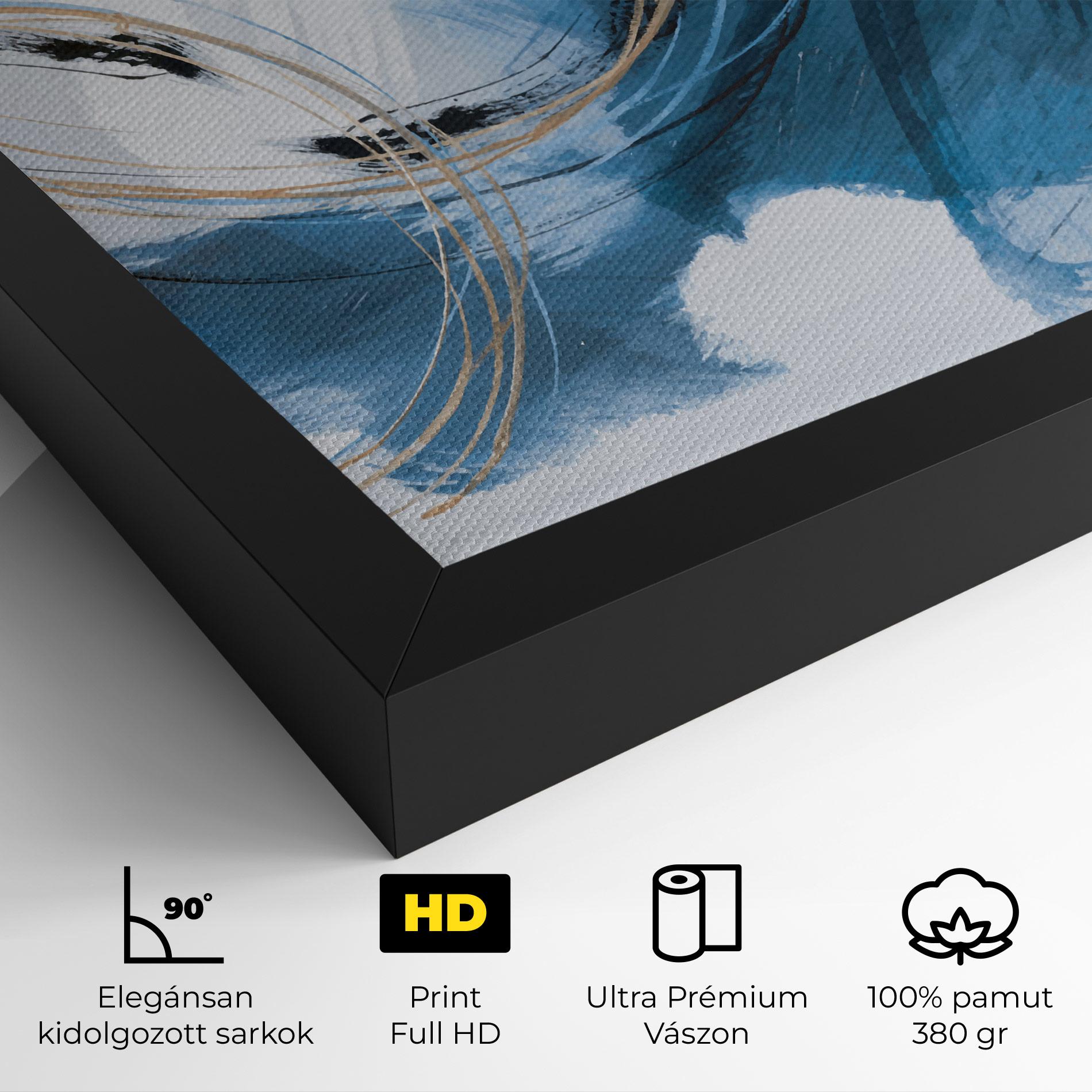Vászonkép Beautiful Abstract Painting mockup 4