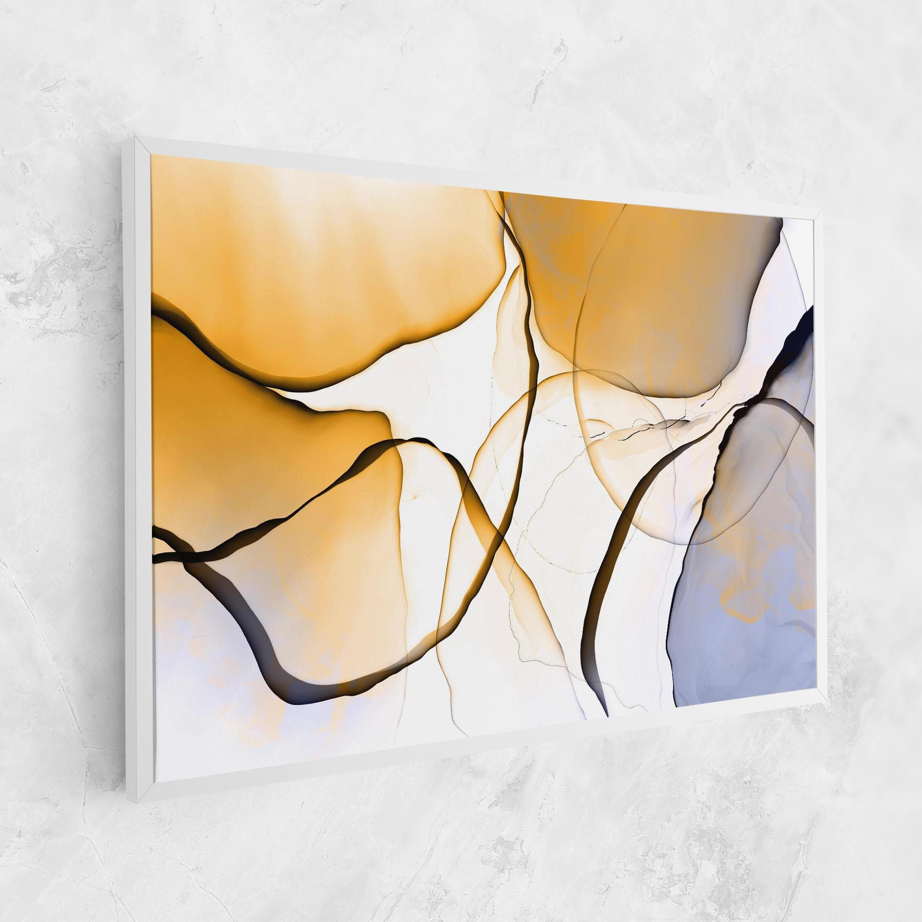 Vászonkép Abstract Alcohol Ink mockup 1