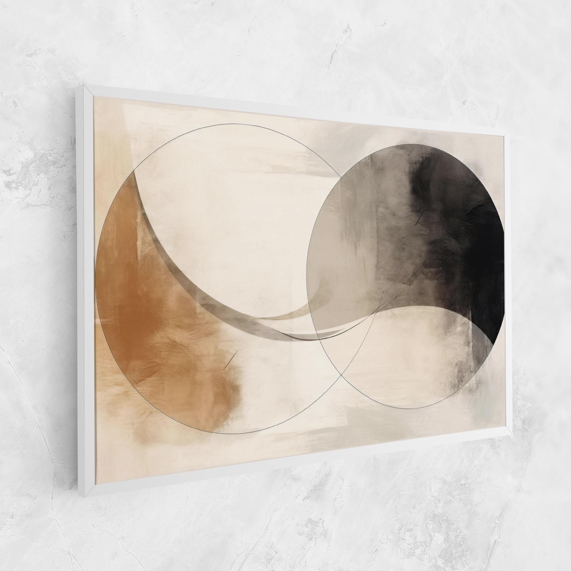 Abstract Circle Painting mockup 1