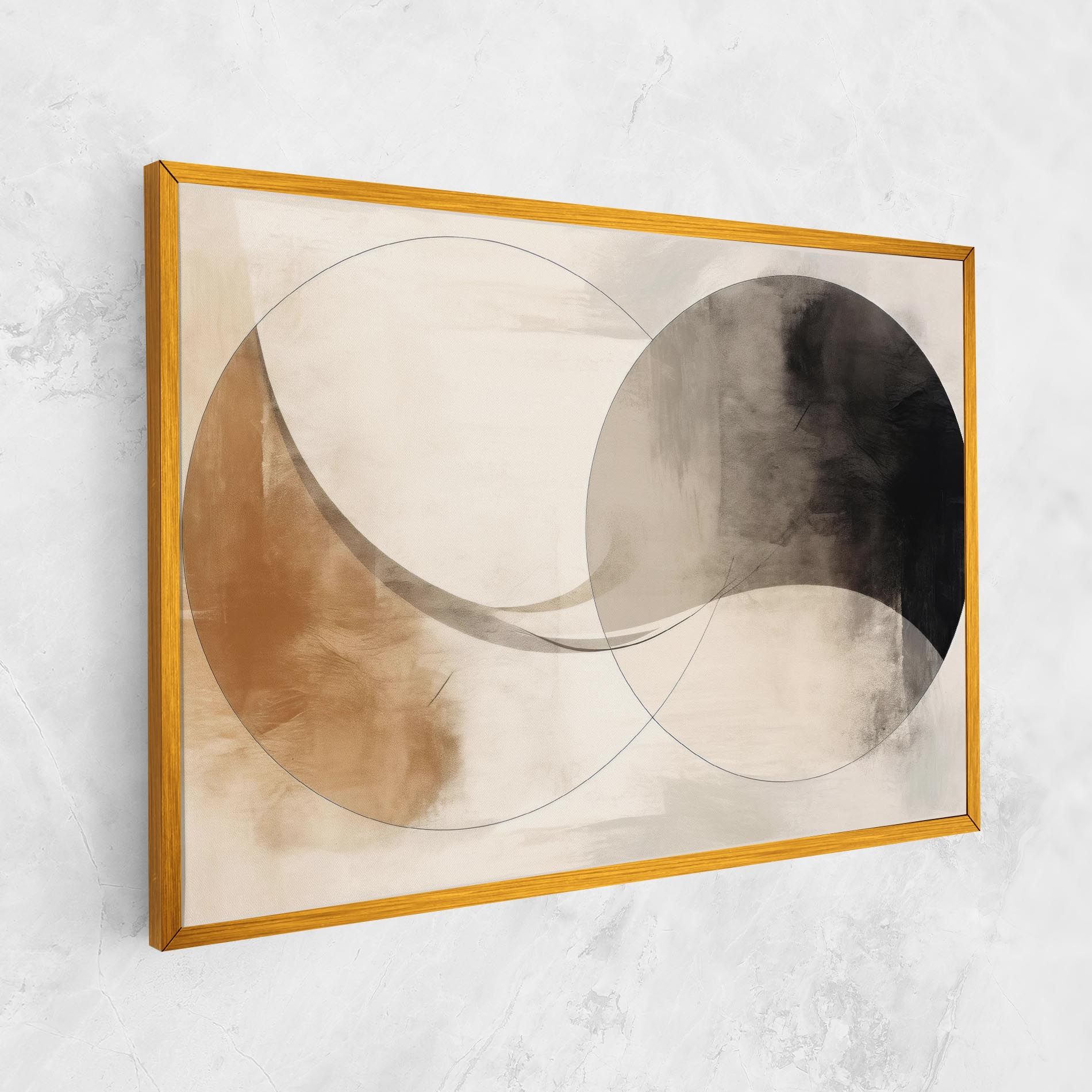 Abstract Circle Painting mockup 1