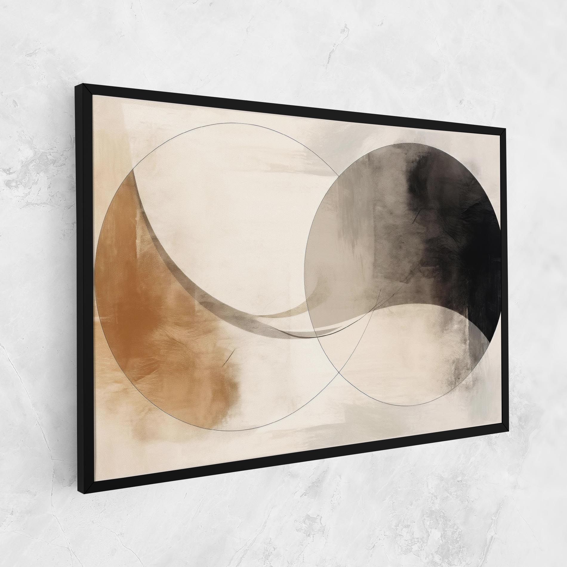 Abstract Circle Painting mockup 1