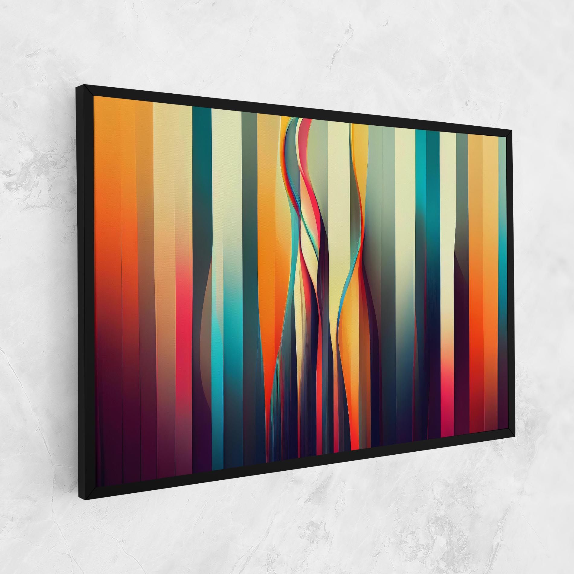 Colorful Geometric Background mockup 1