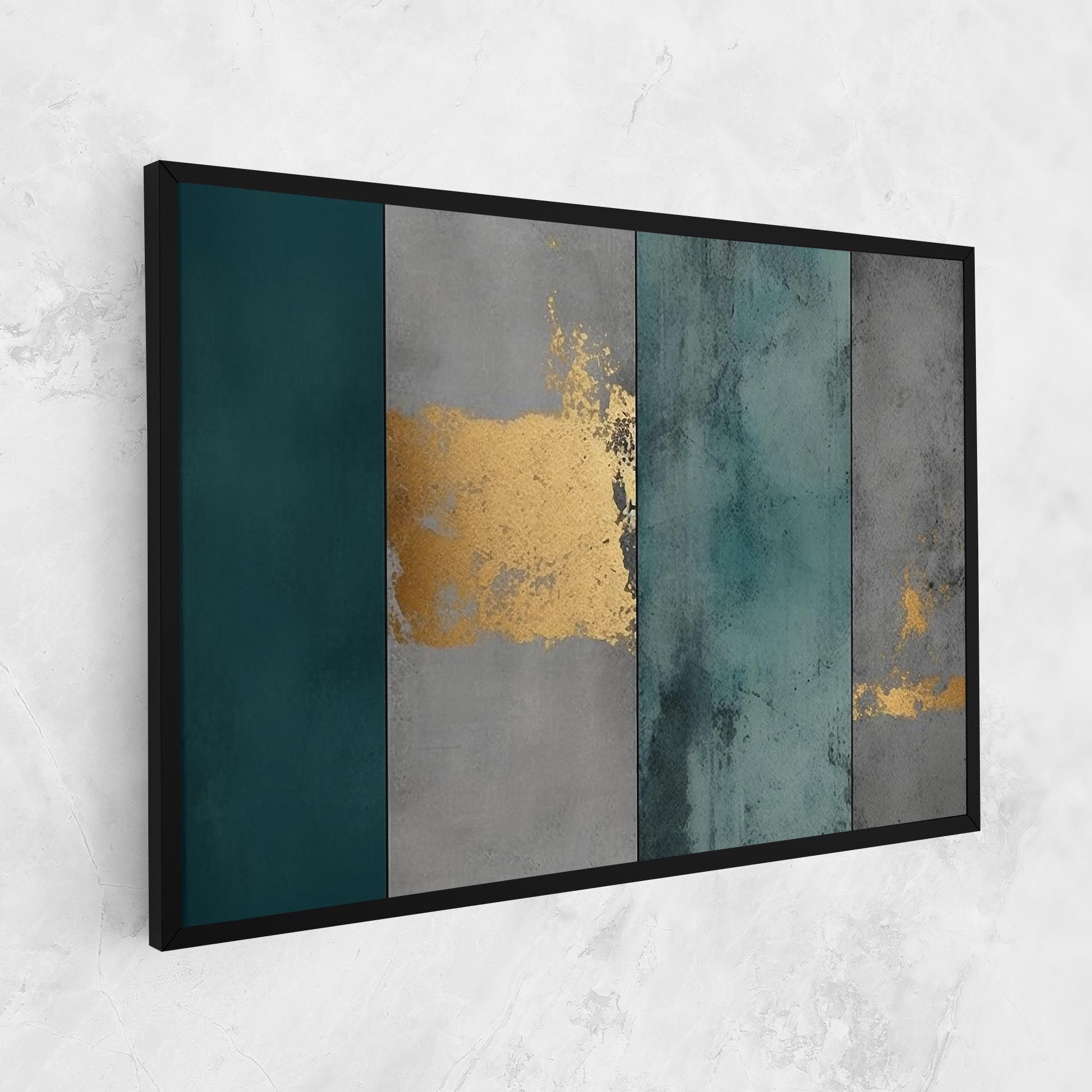 Green Colors With Gold mockup 1