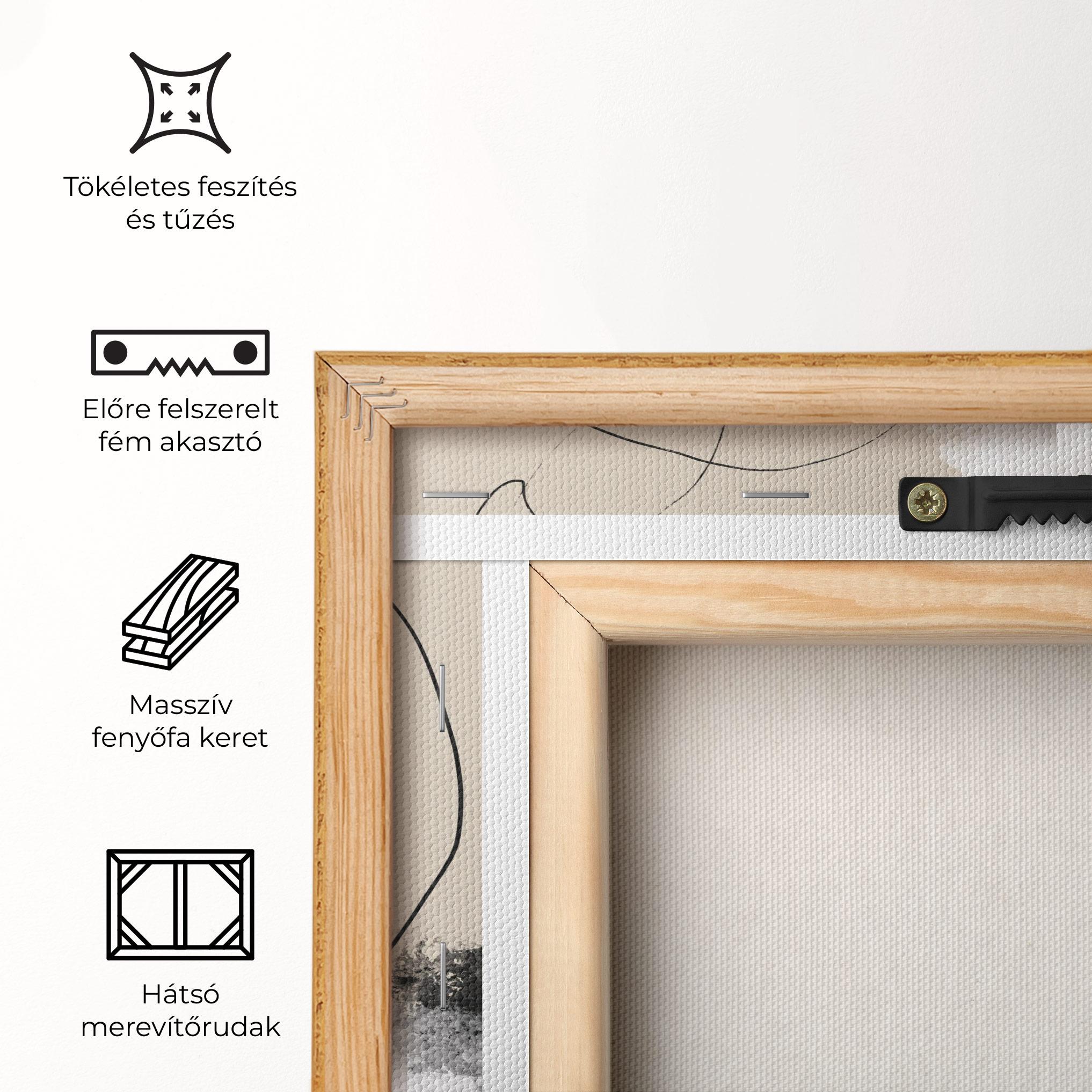 Vászonkép Unique Acrylic Paintings mockup 5