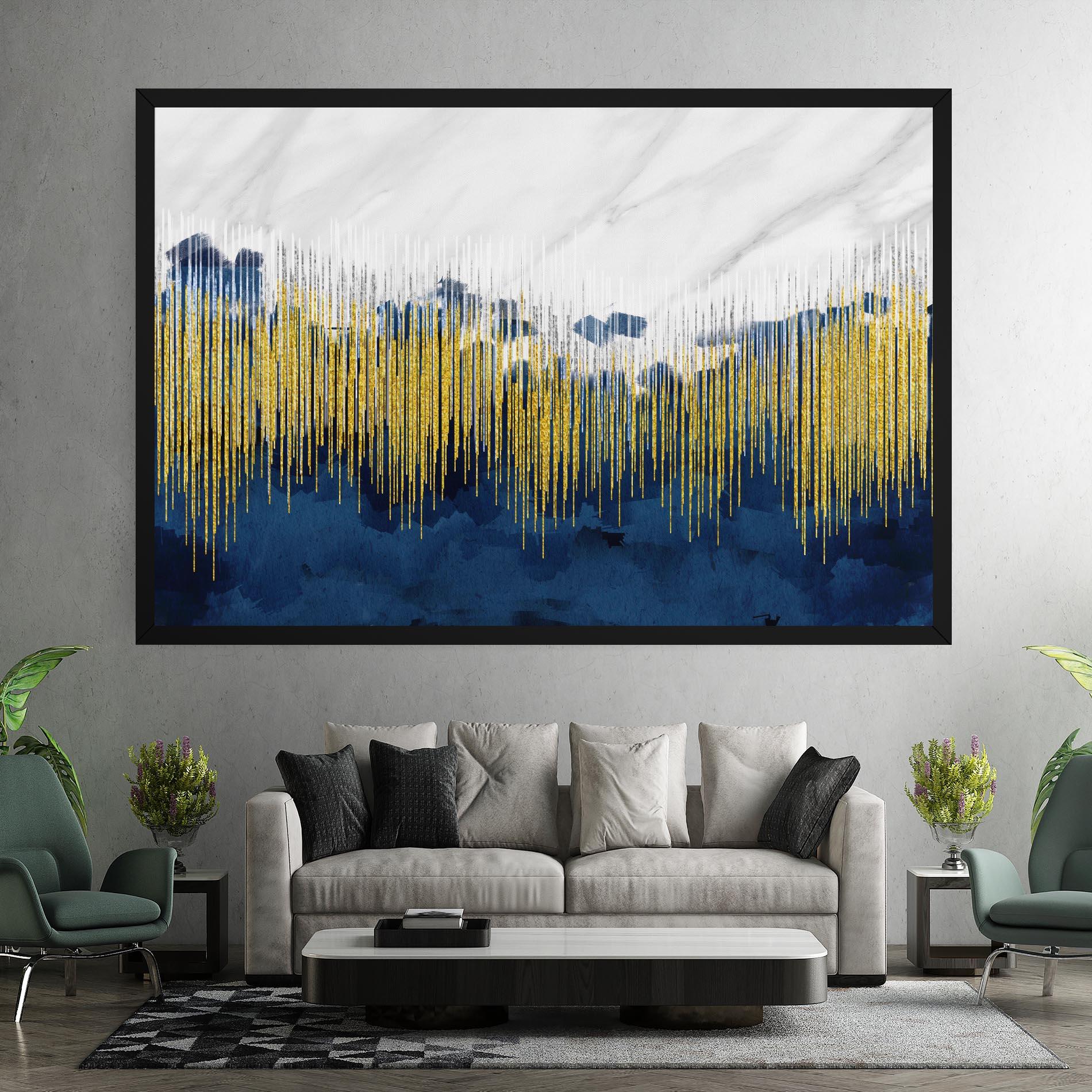 Vászonkép Abstract Marble Art mockup 7