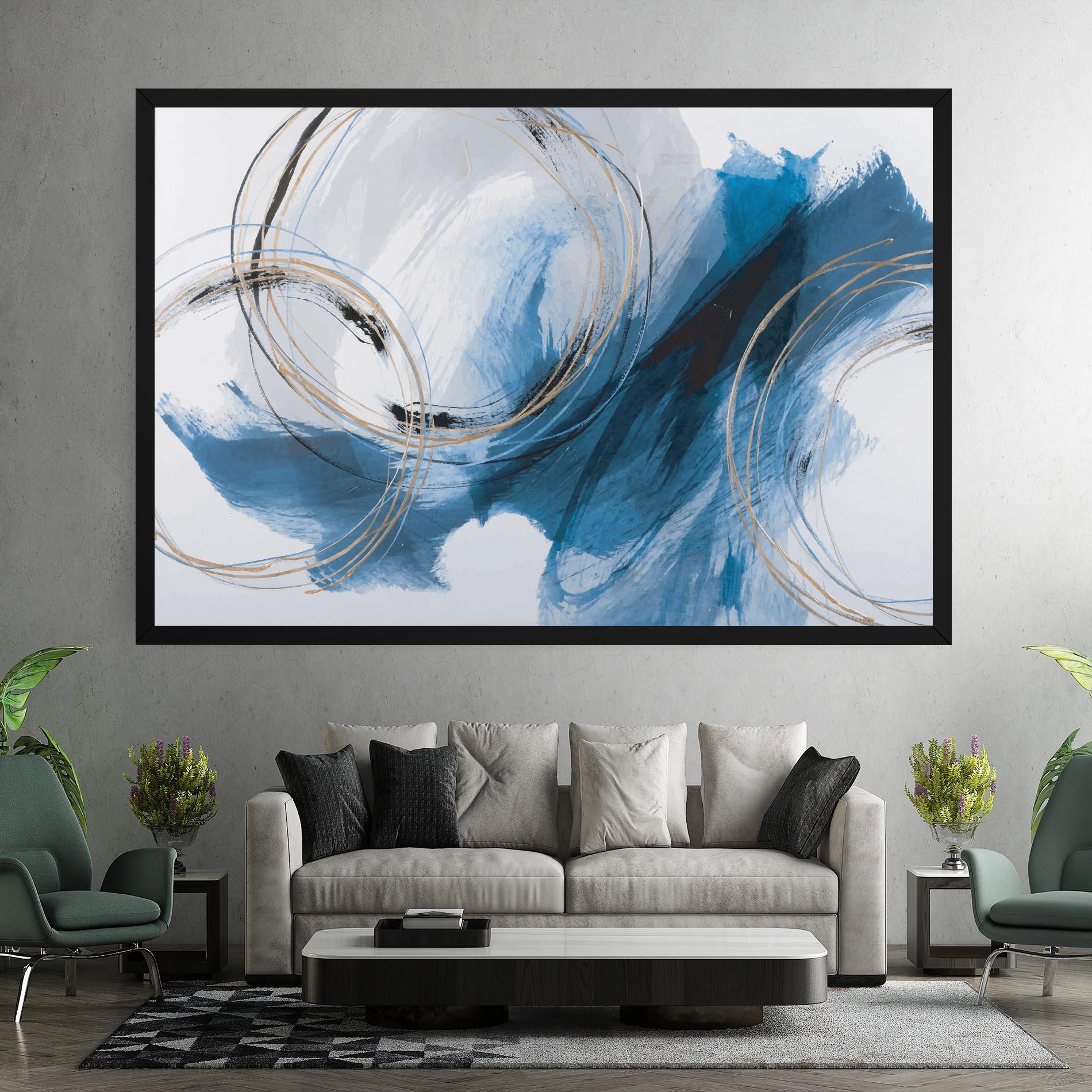 Vászonkép Beautiful Abstract Painting mockup 7