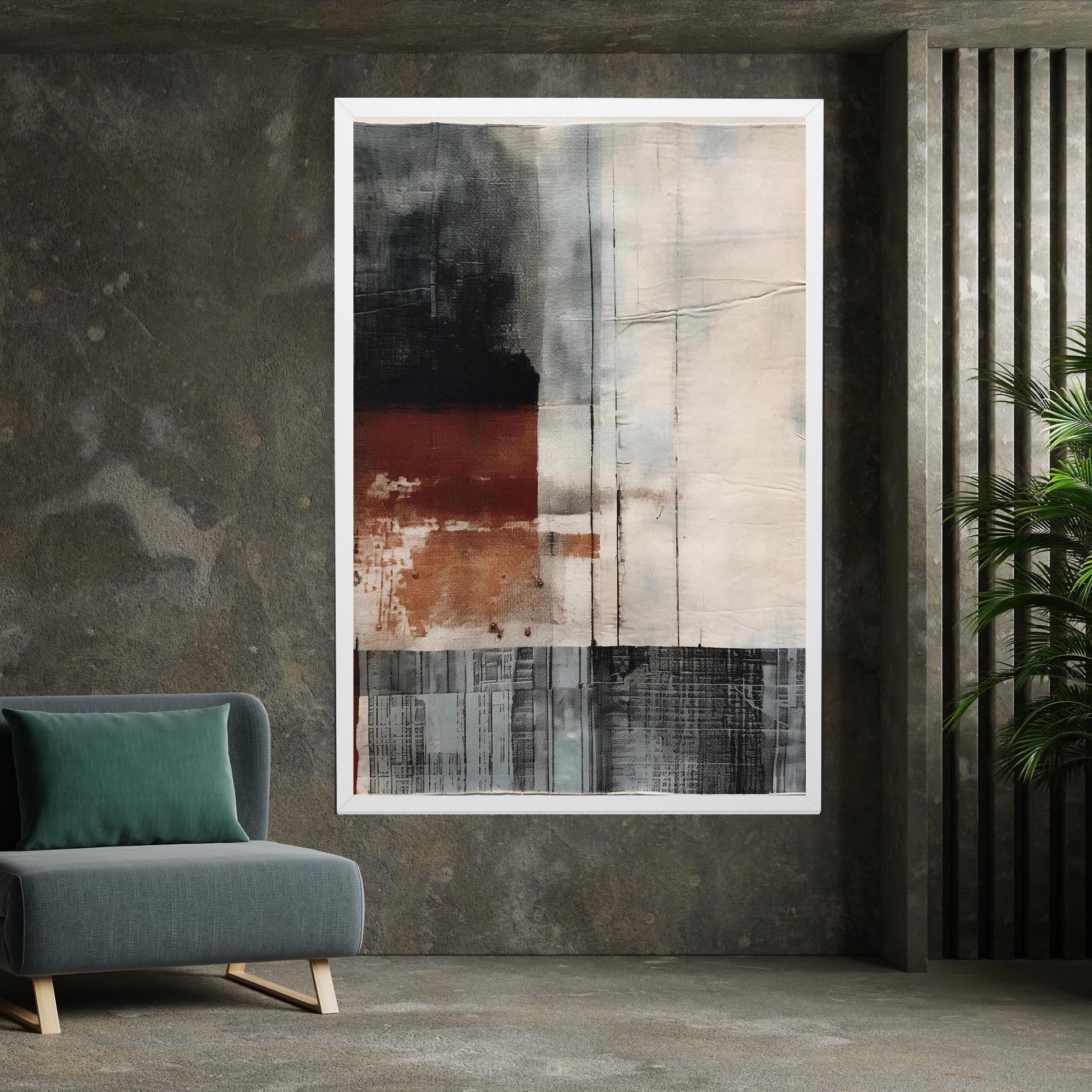 Vászonkép Abstract Painting mockup 7