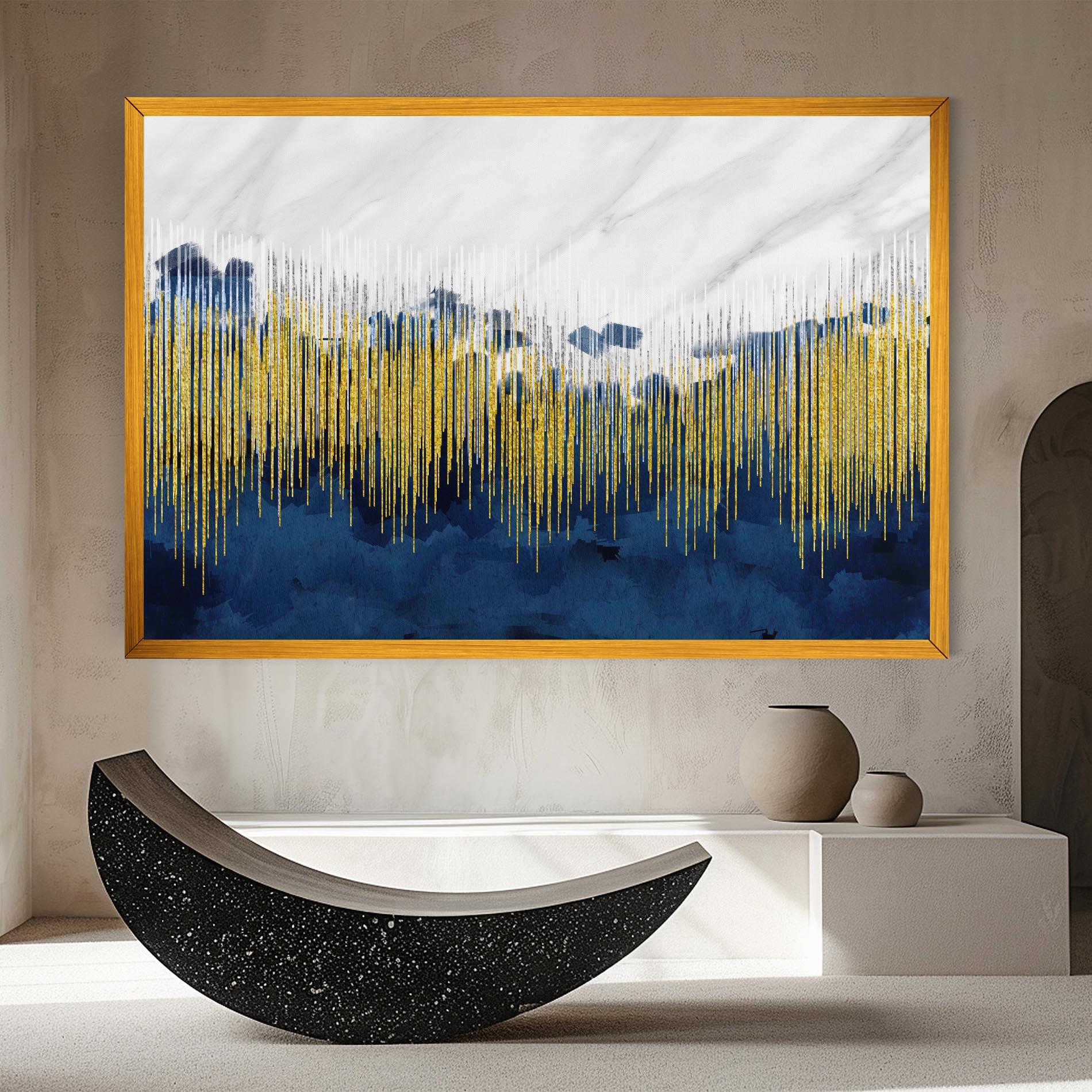 Vászonkép Abstract Marble Art mockup 8