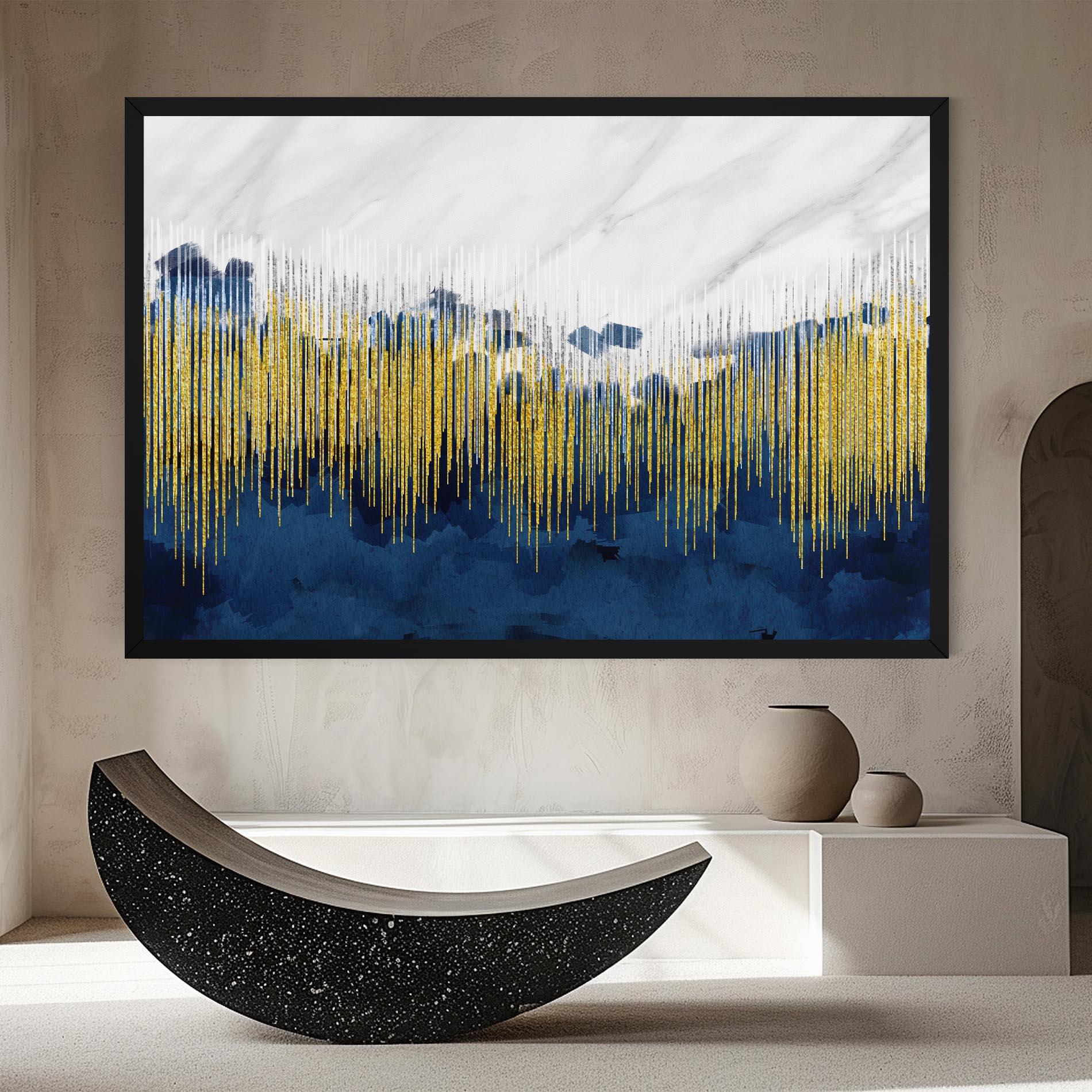 Vászonkép Abstract Marble Art mockup 8