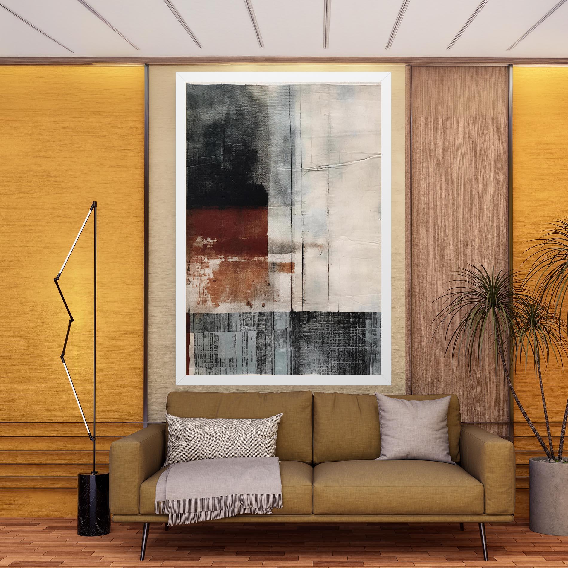 Vászonkép Abstract Painting mockup 9