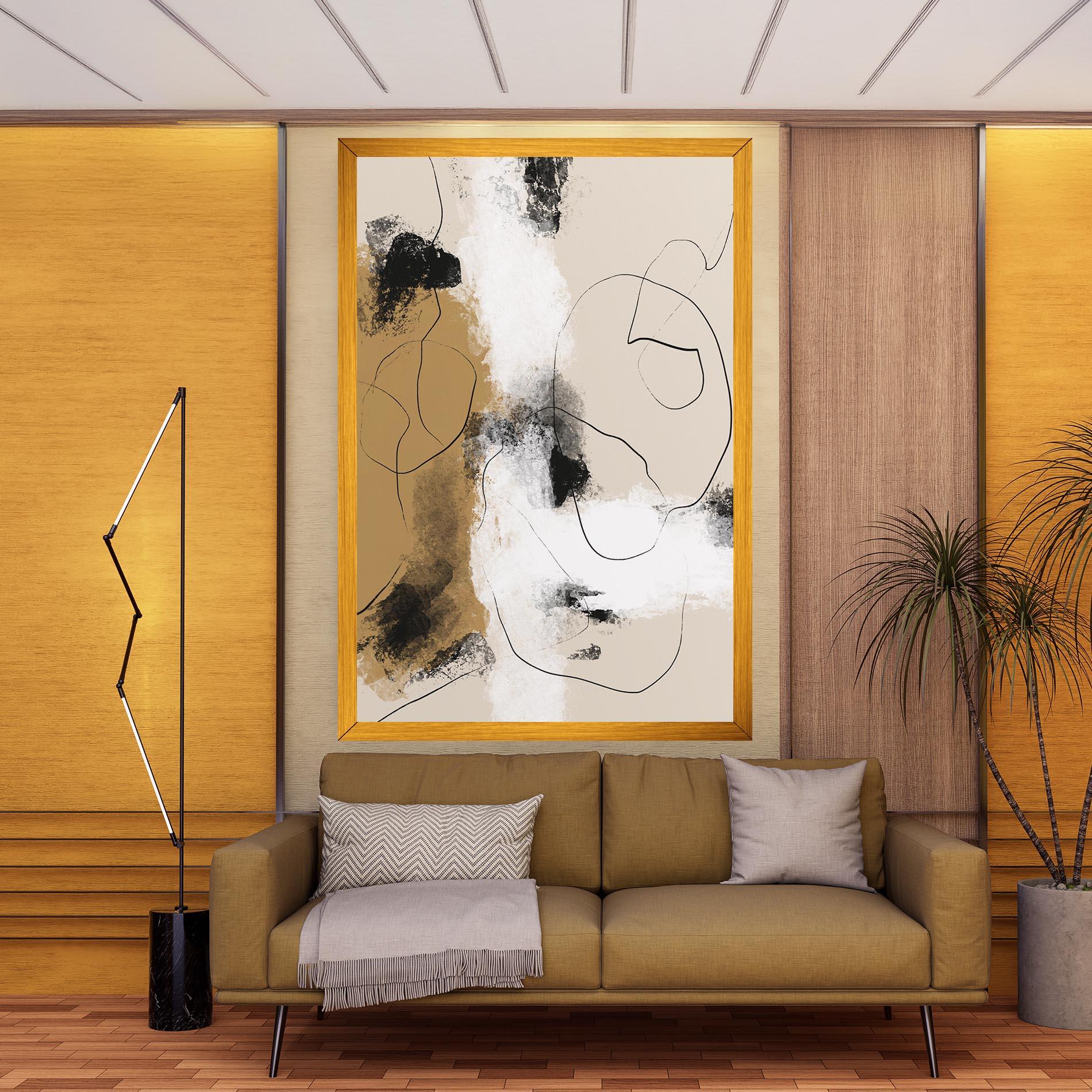 Vászonkép Unique Acrylic Paintings mockup 9