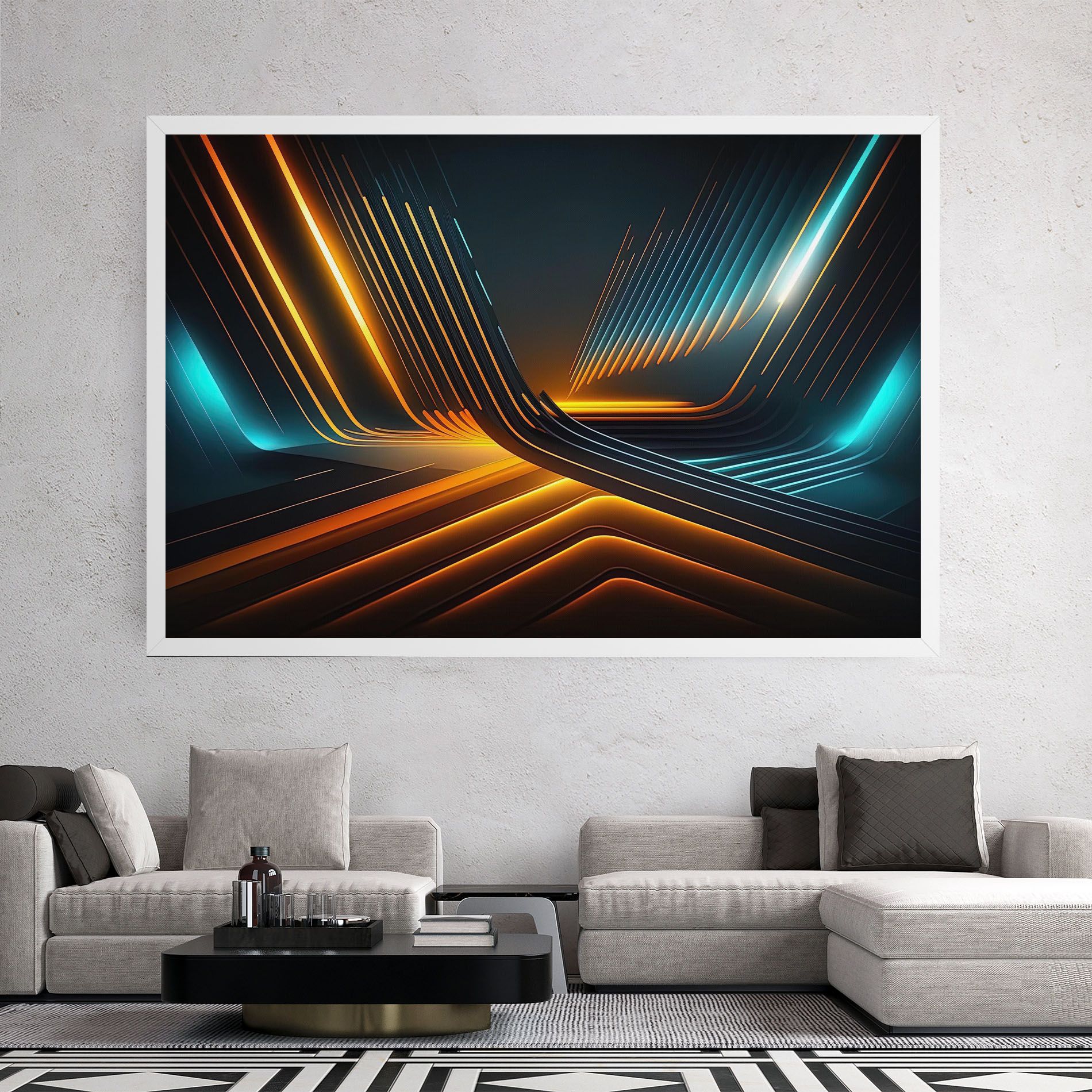 Futuristic Background mockup 2