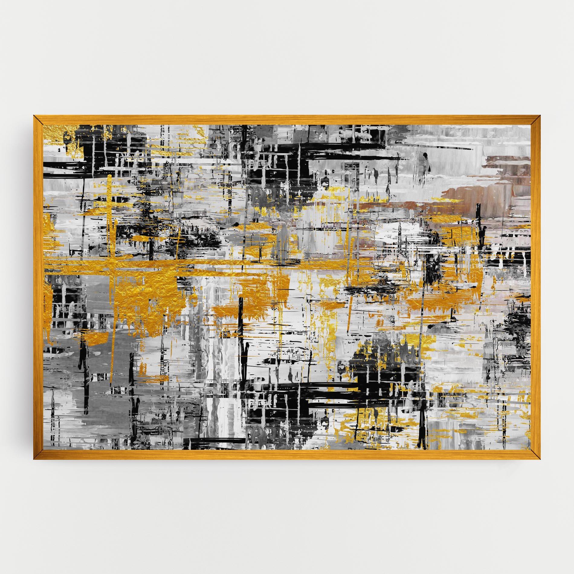 Vászonkép Abstract Mix Color mockup 0