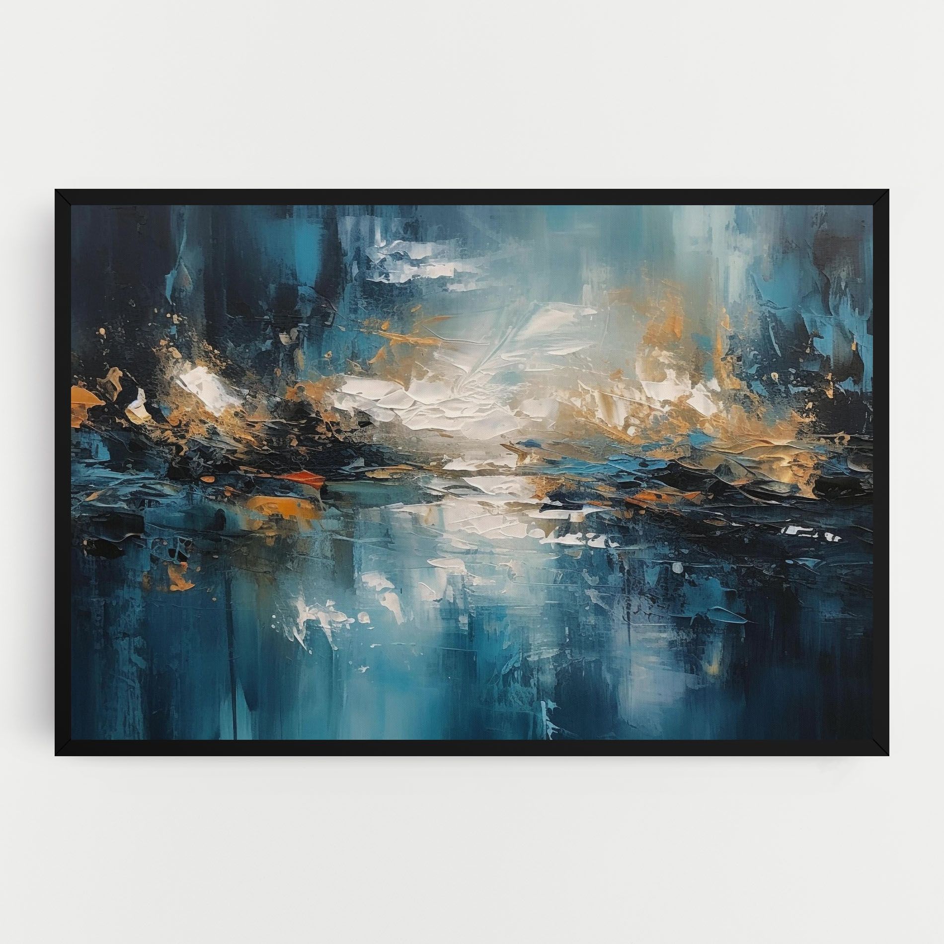 Abstract Blue Art mockup 0