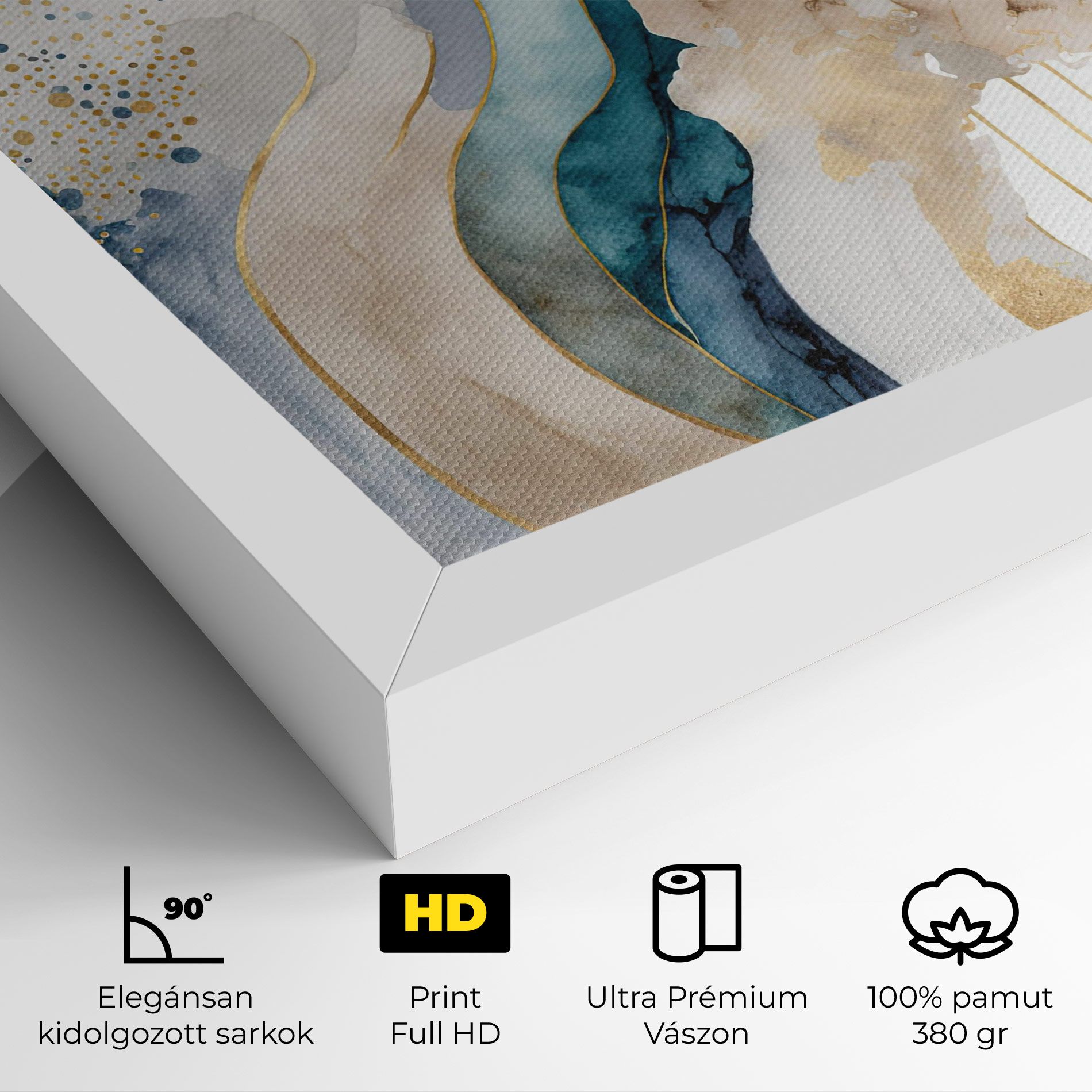 Light Blue Waves mockup 4