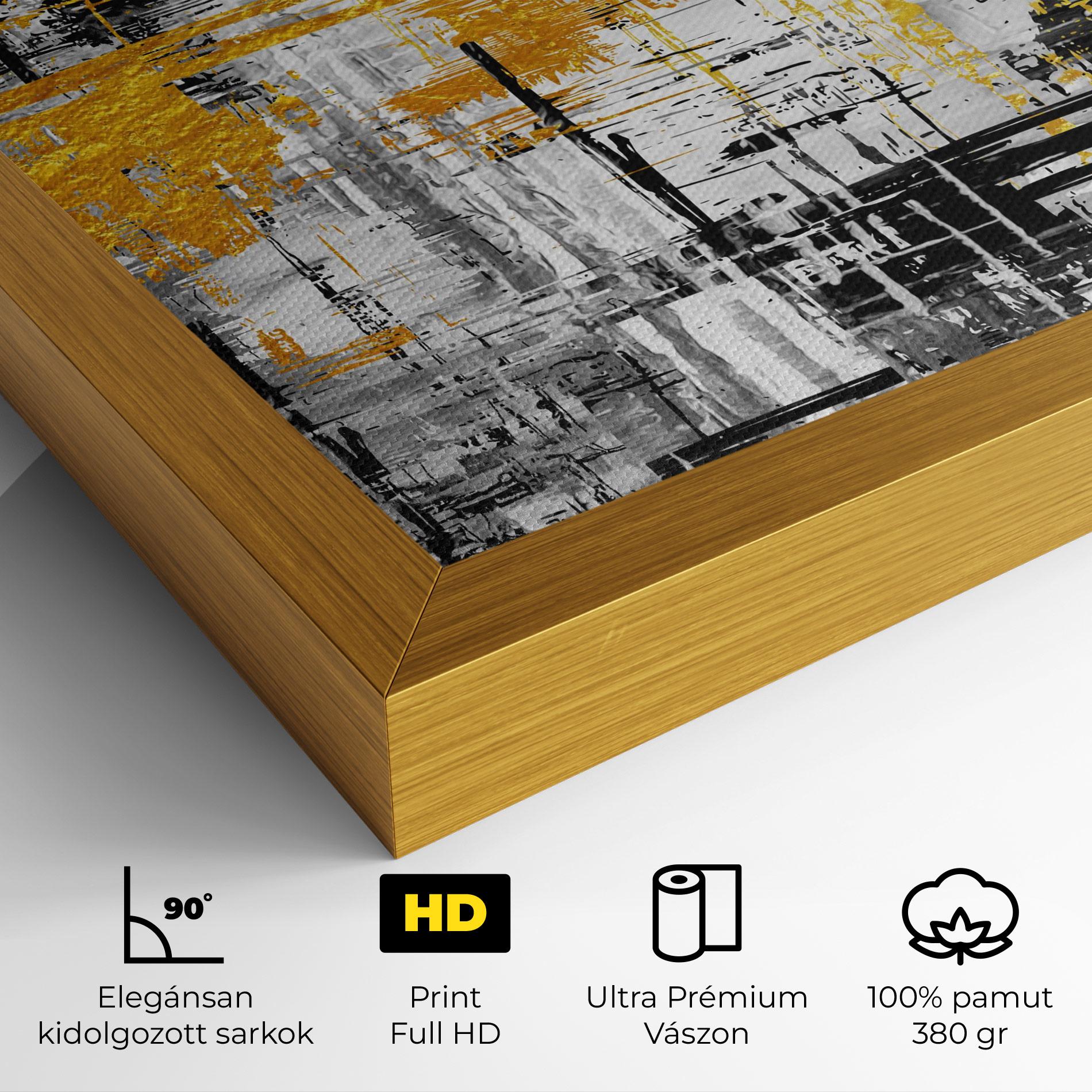 Vászonkép Abstract Mix Color mockup 4