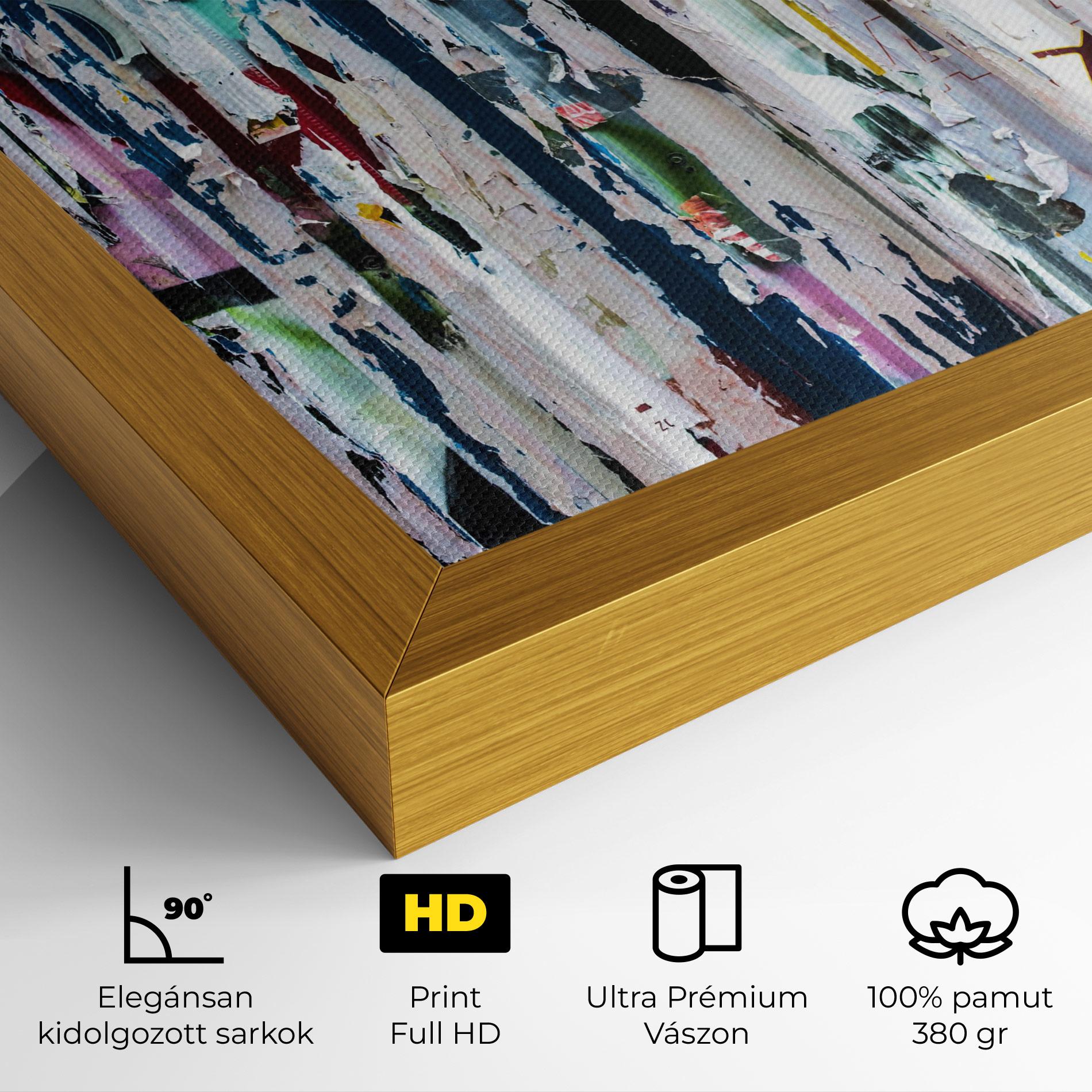 Vászonkép Abstract Torn Paper mockup 4