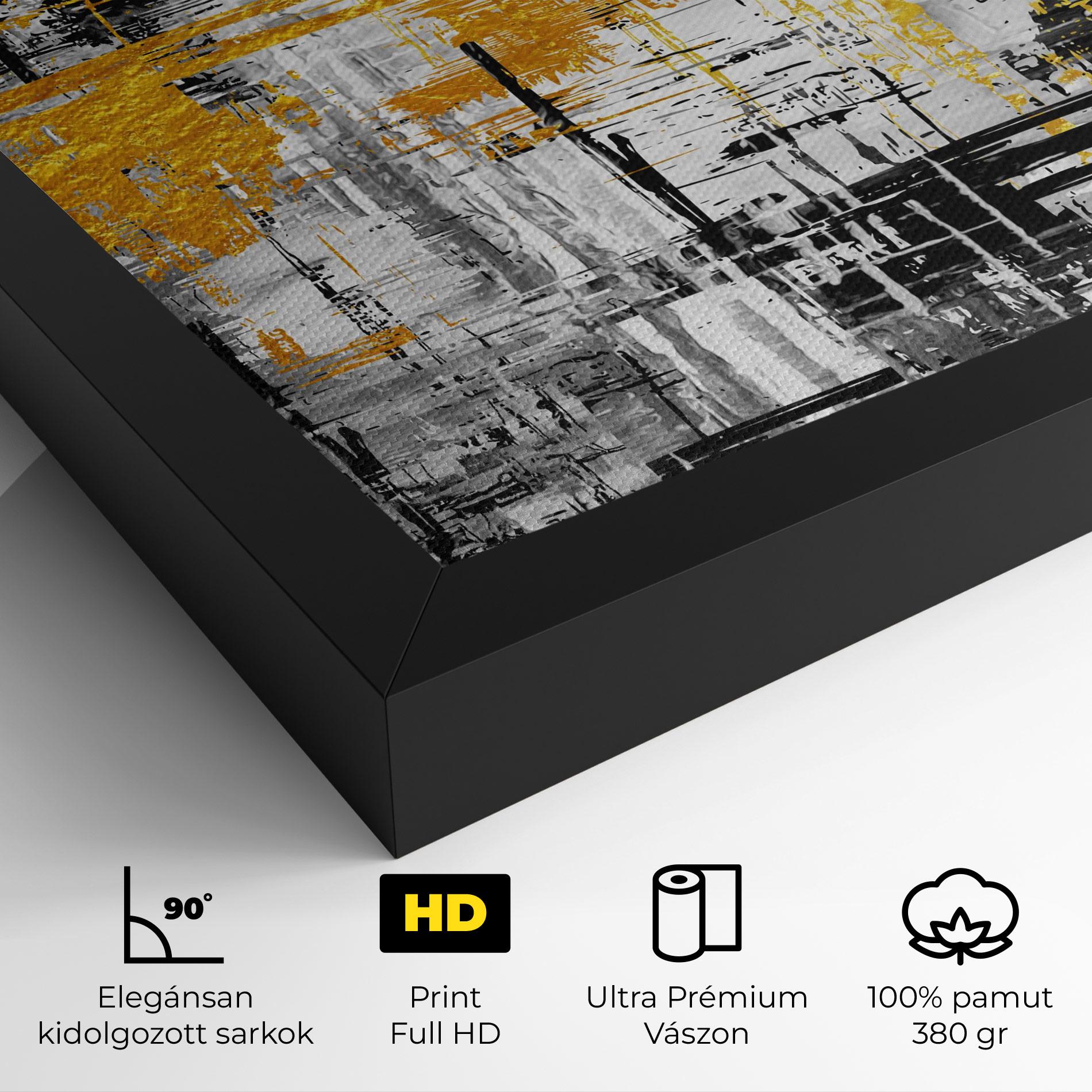 Vászonkép Abstract Mix Color mockup 4