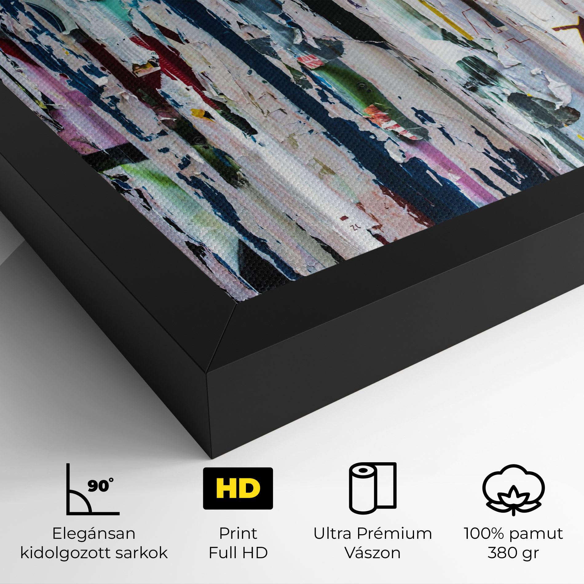 Vászonkép Abstract Torn Paper mockup 4