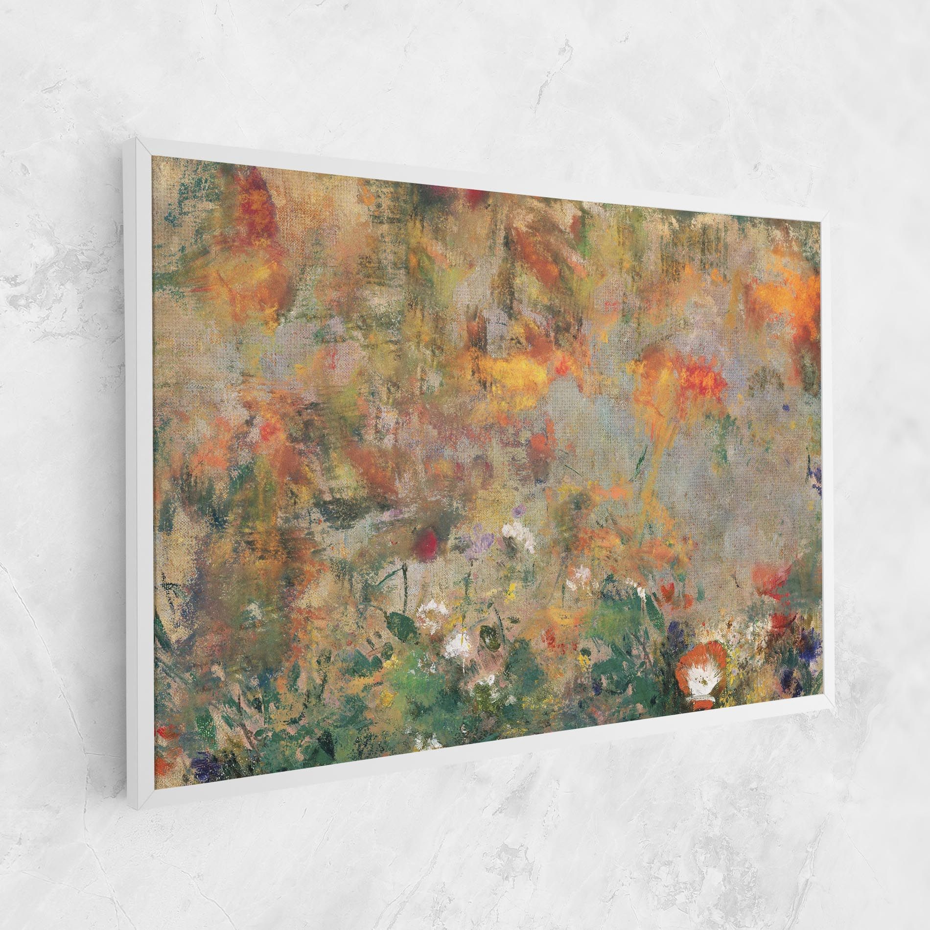 Abstract Flowers mockup 1