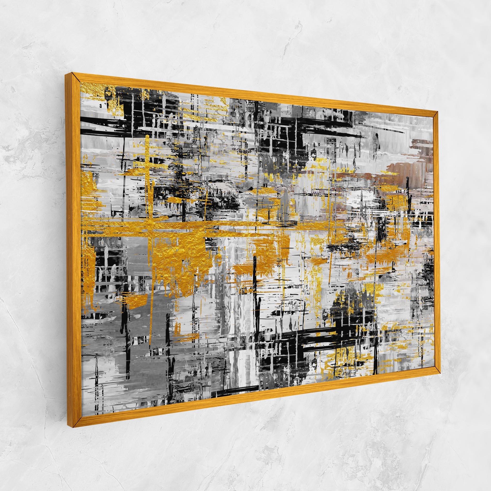 Vászonkép Abstract Mix Color mockup 1