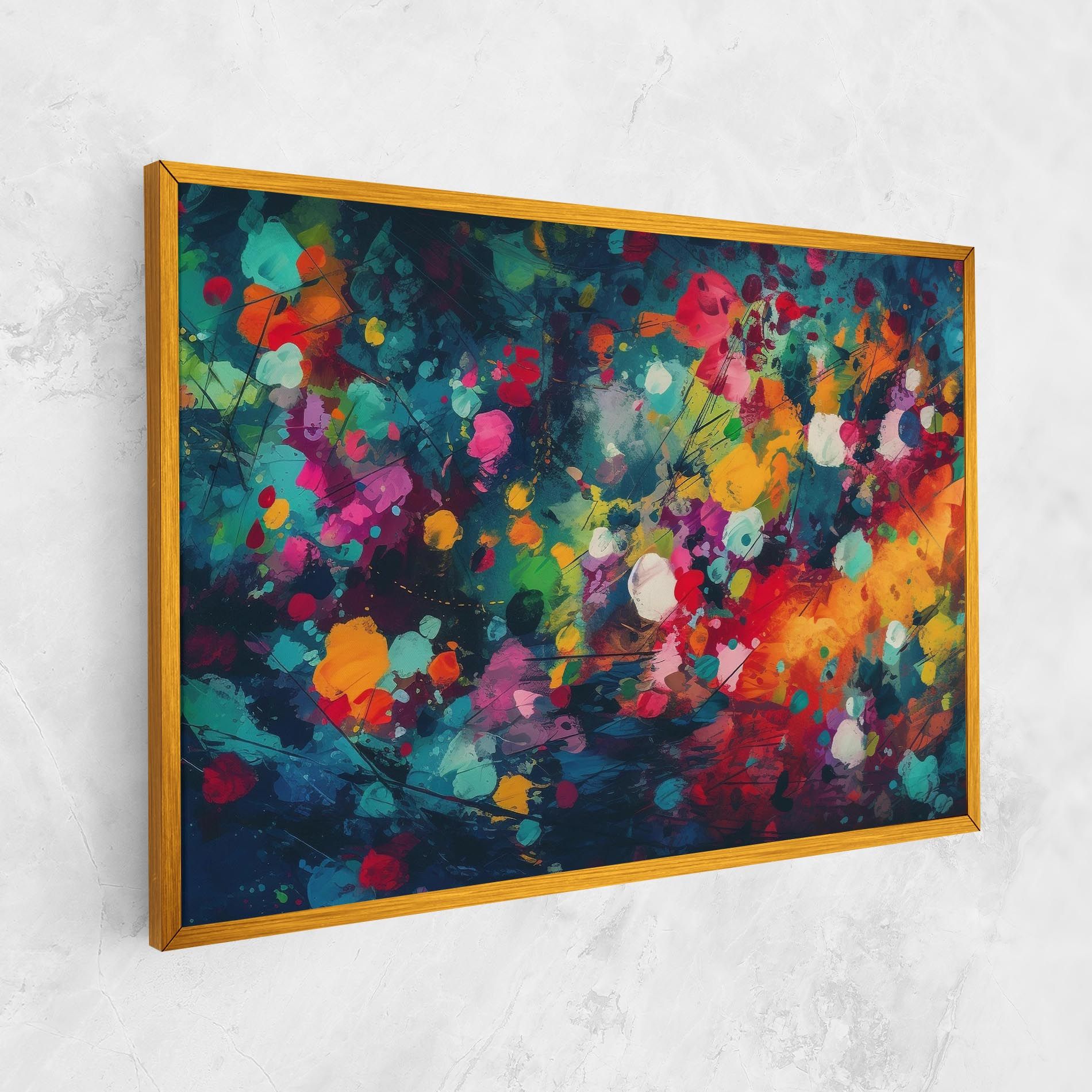 Colors Blue Background mockup 1