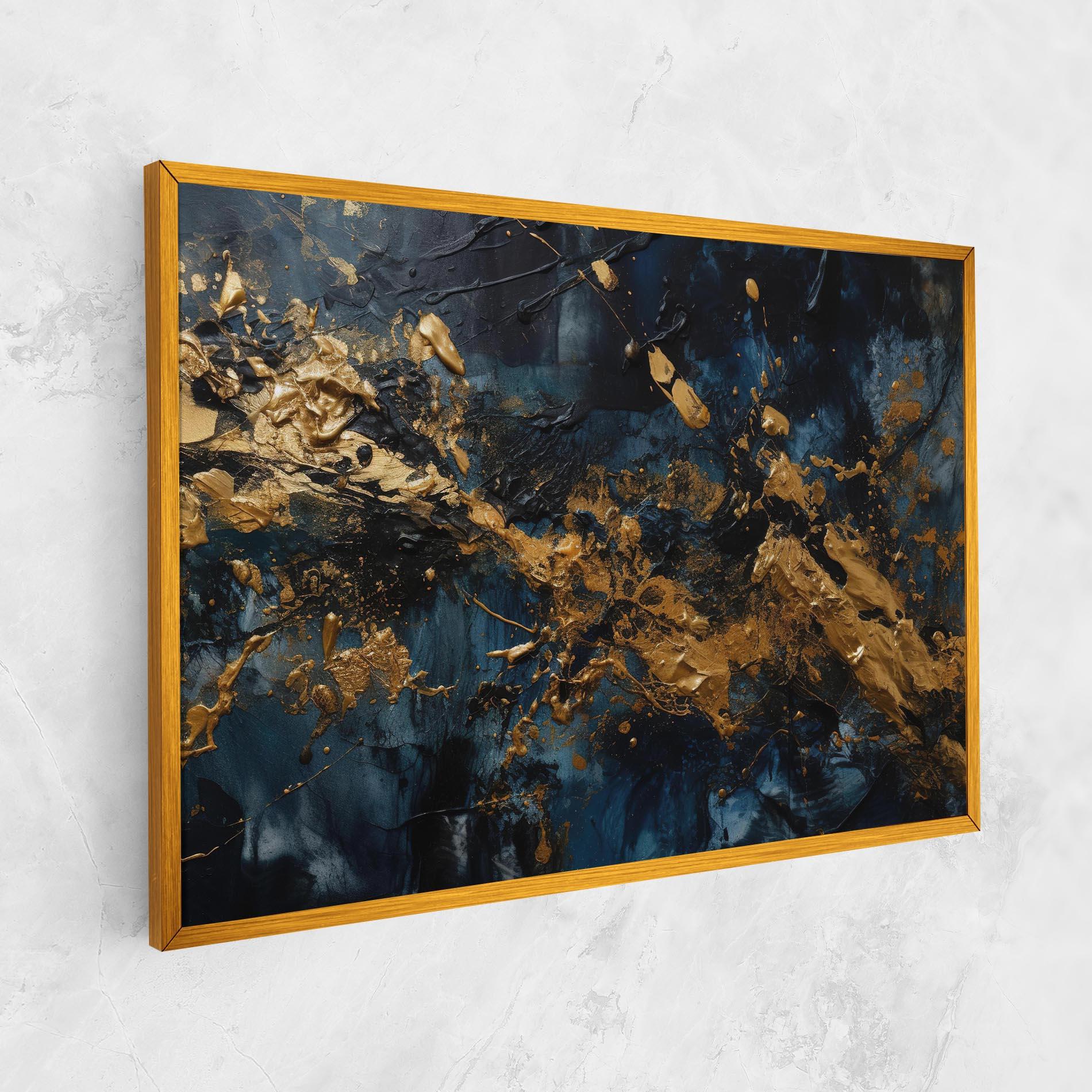 Vászonkép Gold Explosion mockup 1