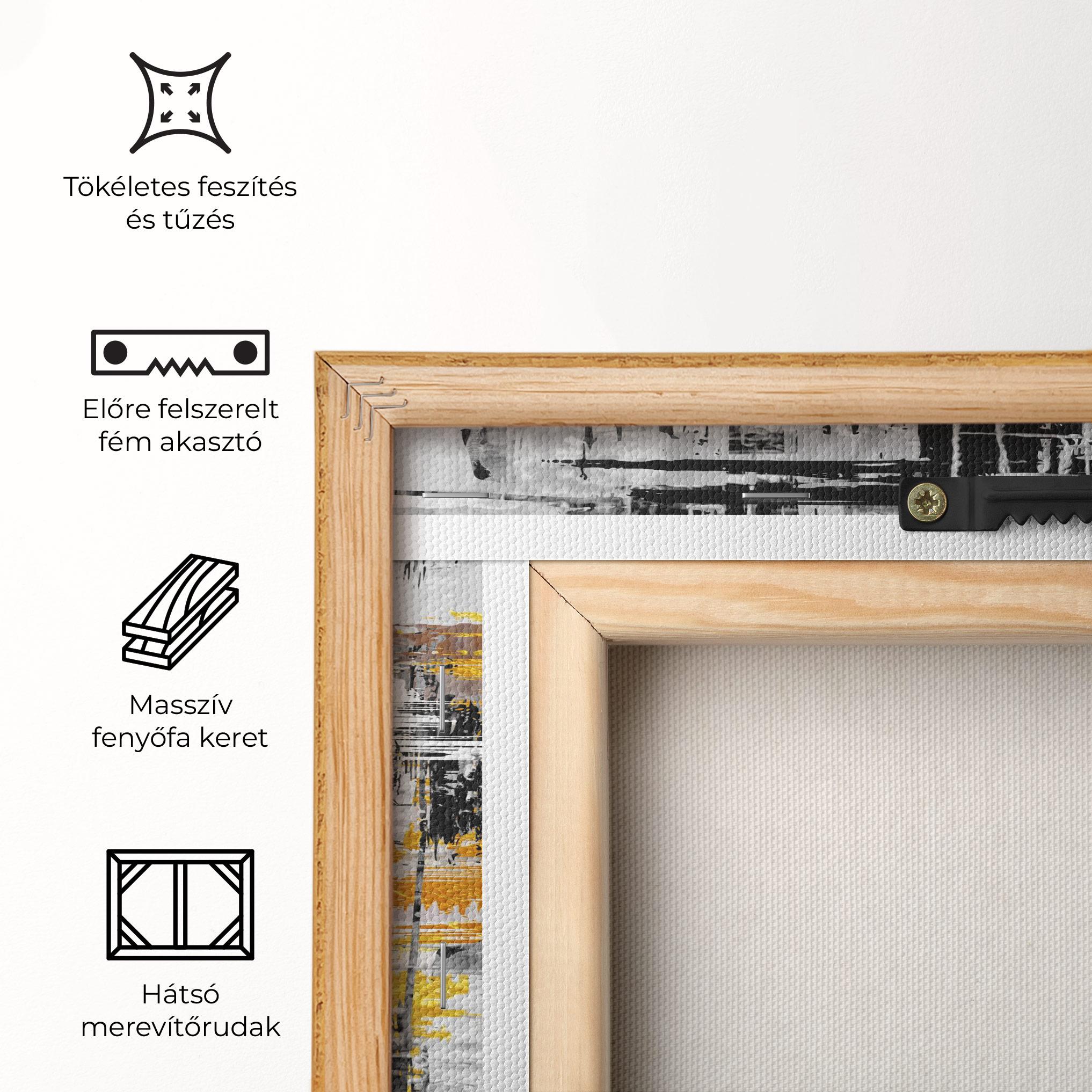 Vászonkép Abstract Mix Color mockup 5