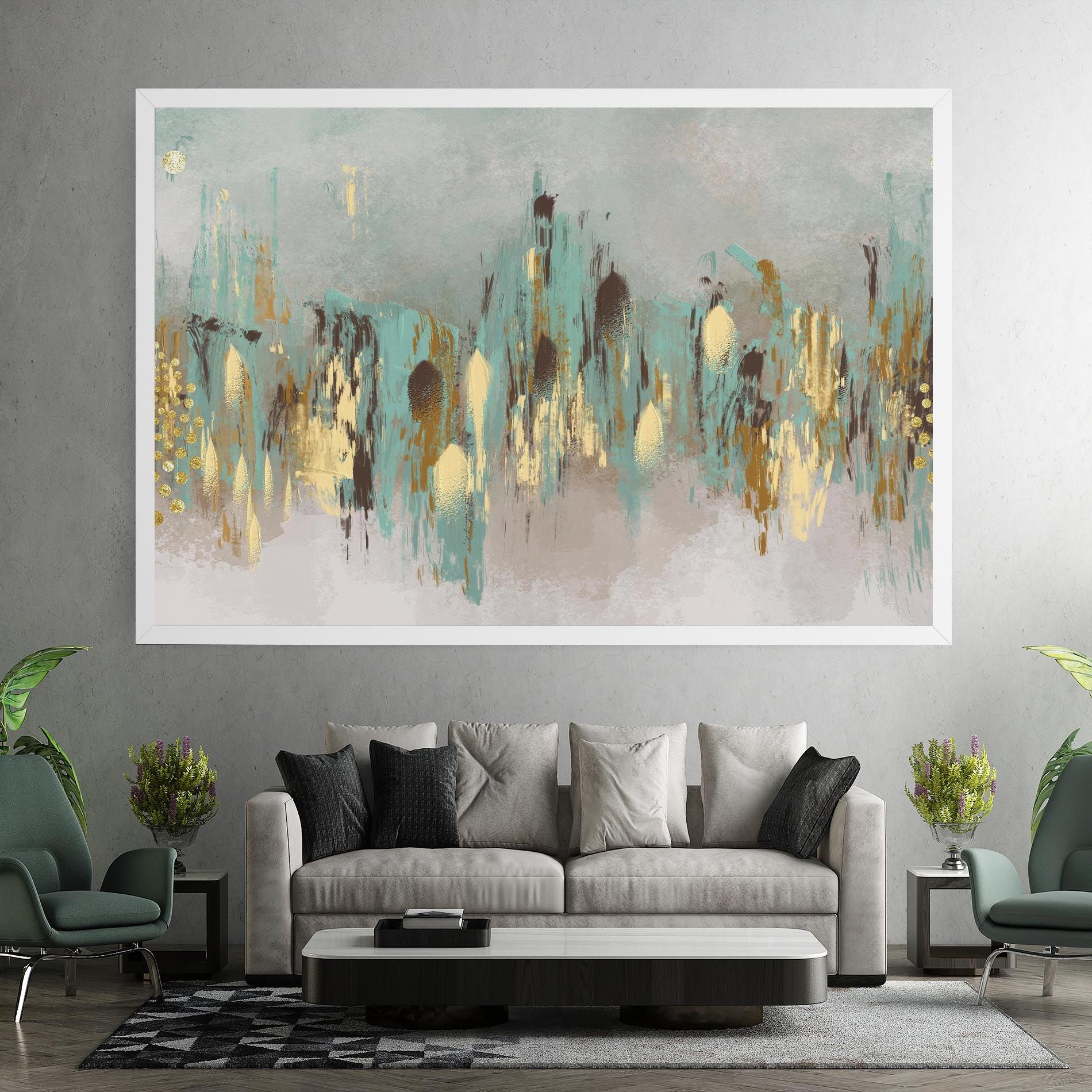 Gold Spiral Points mockup 7