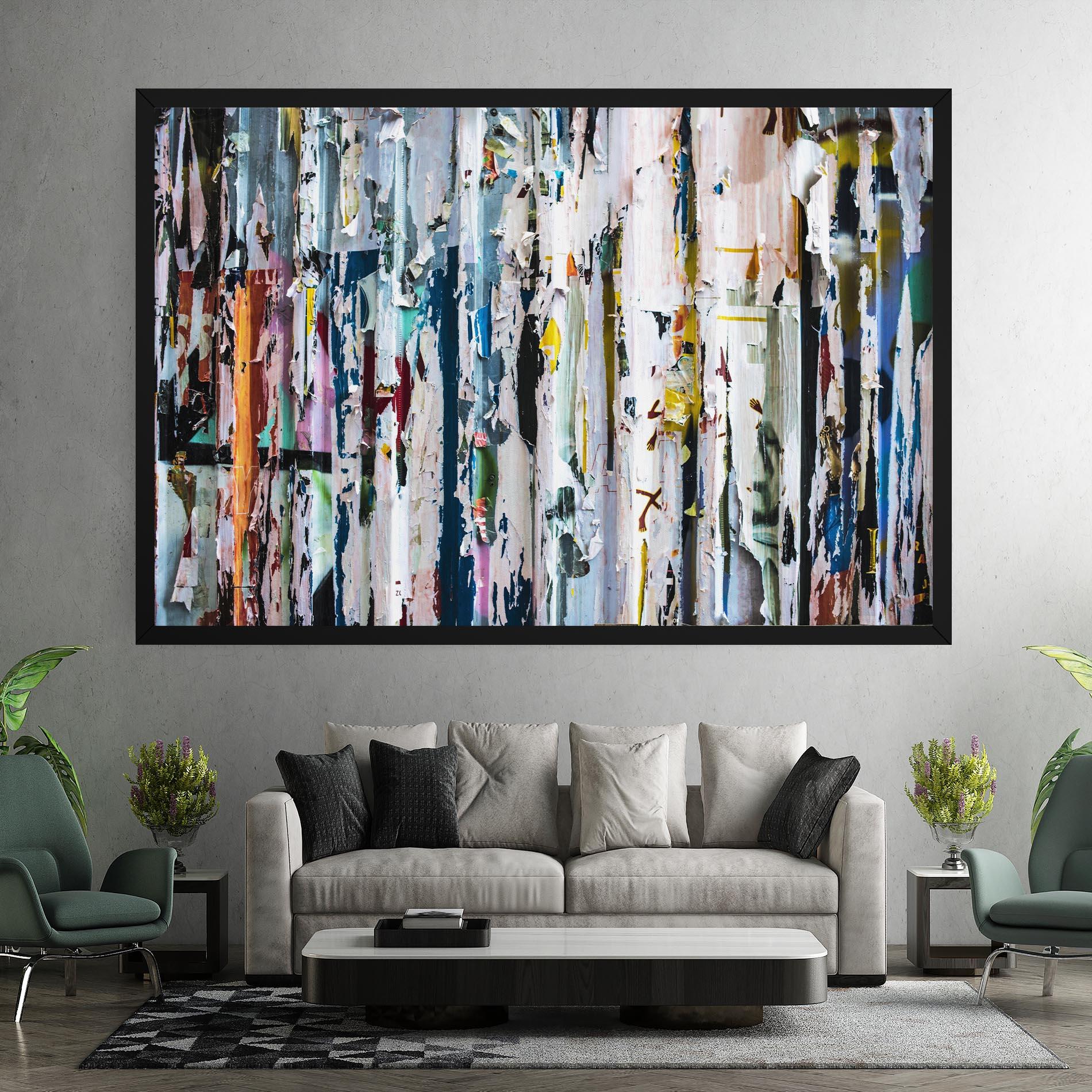 Vászonkép Abstract Torn Paper mockup 7