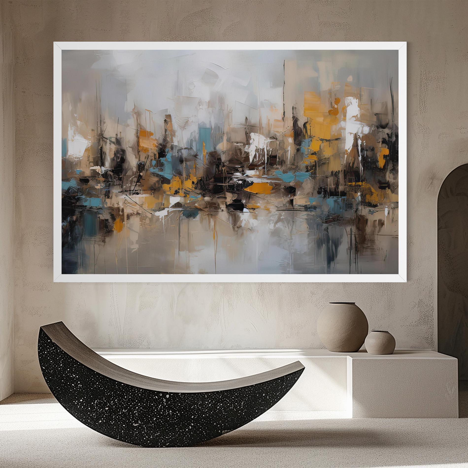 Vászonkép Abstract Los Angeles mockup 8