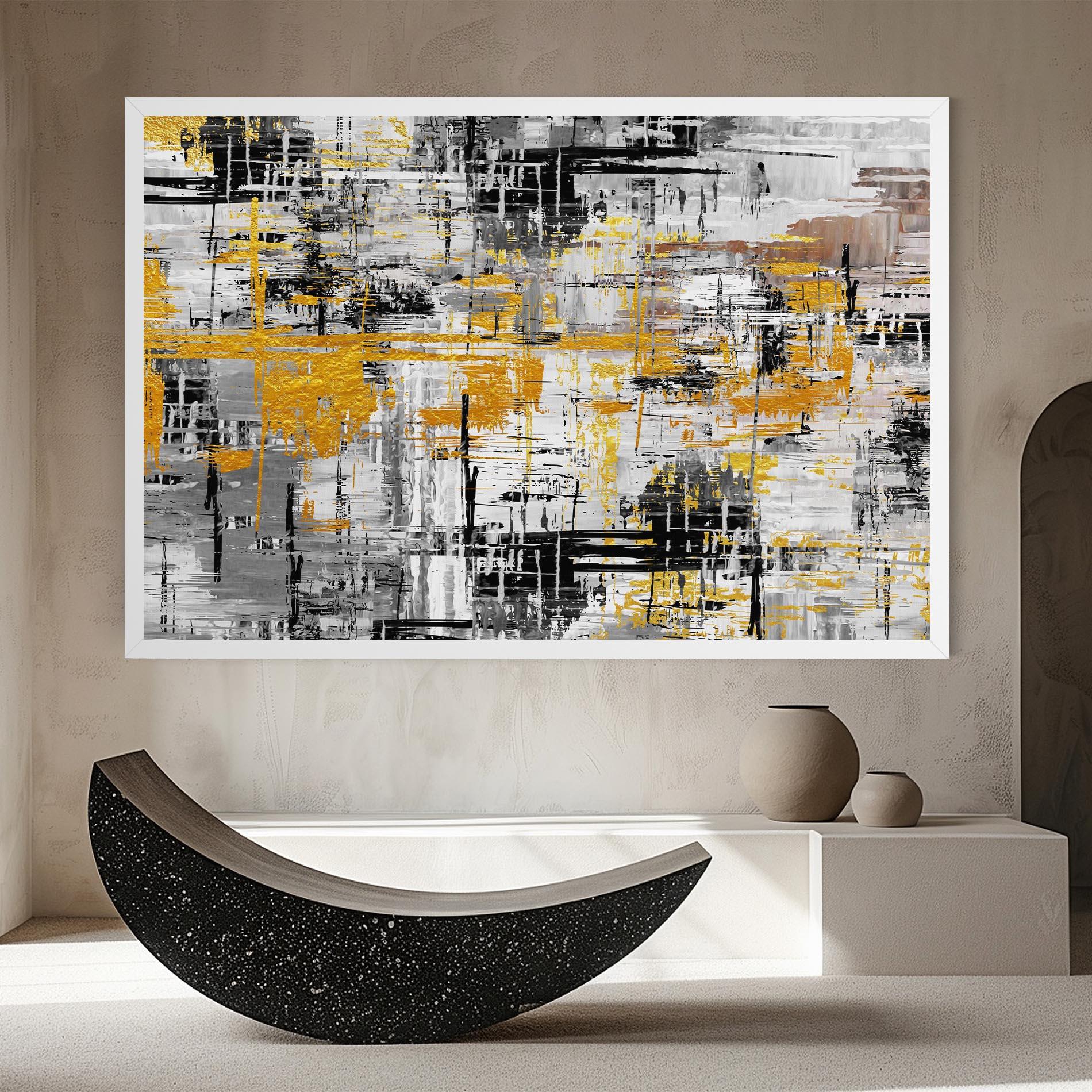 Vászonkép Abstract Mix Color mockup 8