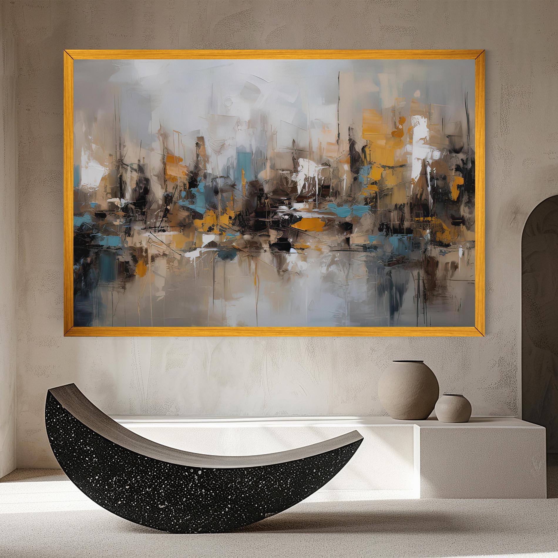 Vászonkép Abstract Los Angeles mockup 8