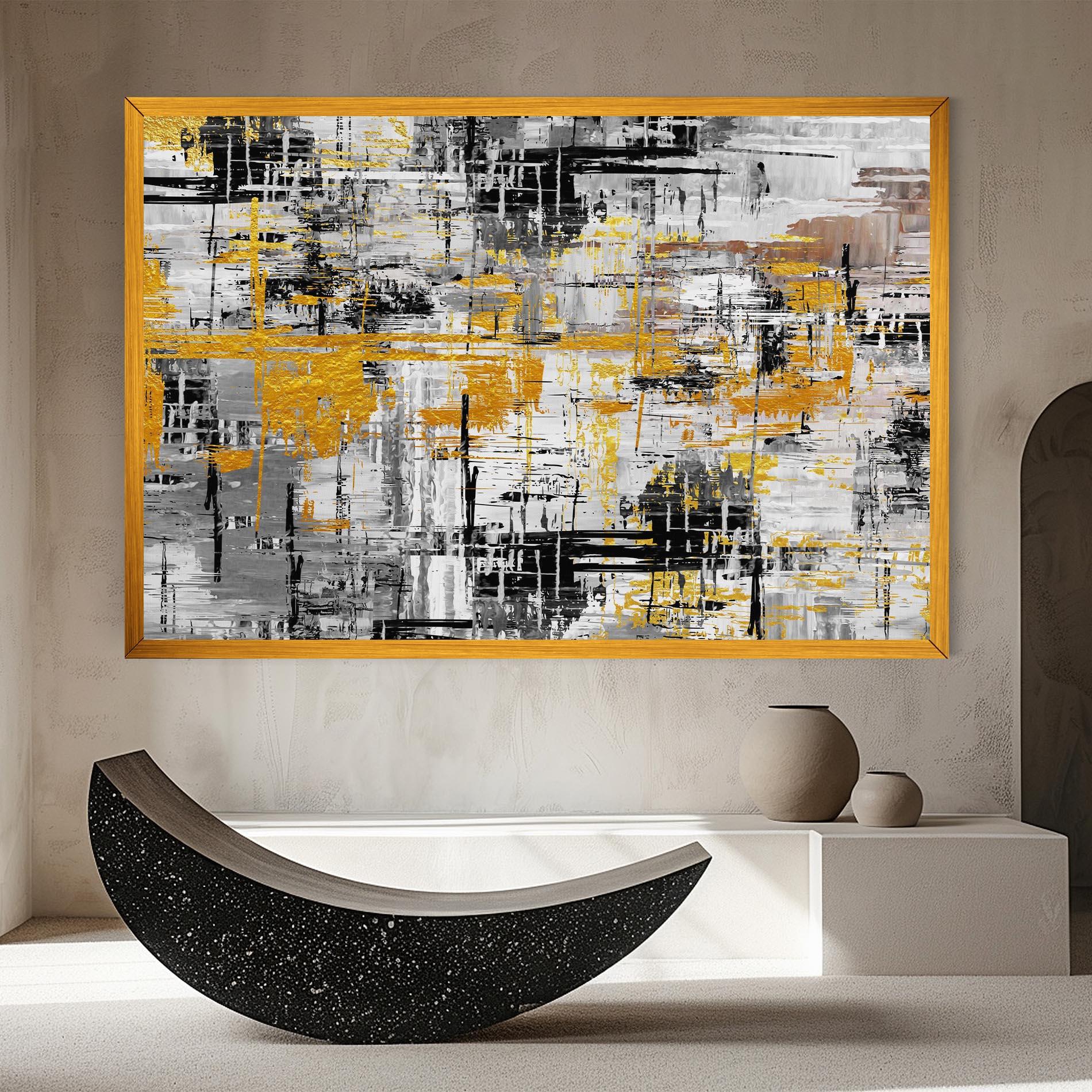 Vászonkép Abstract Mix Color mockup 8