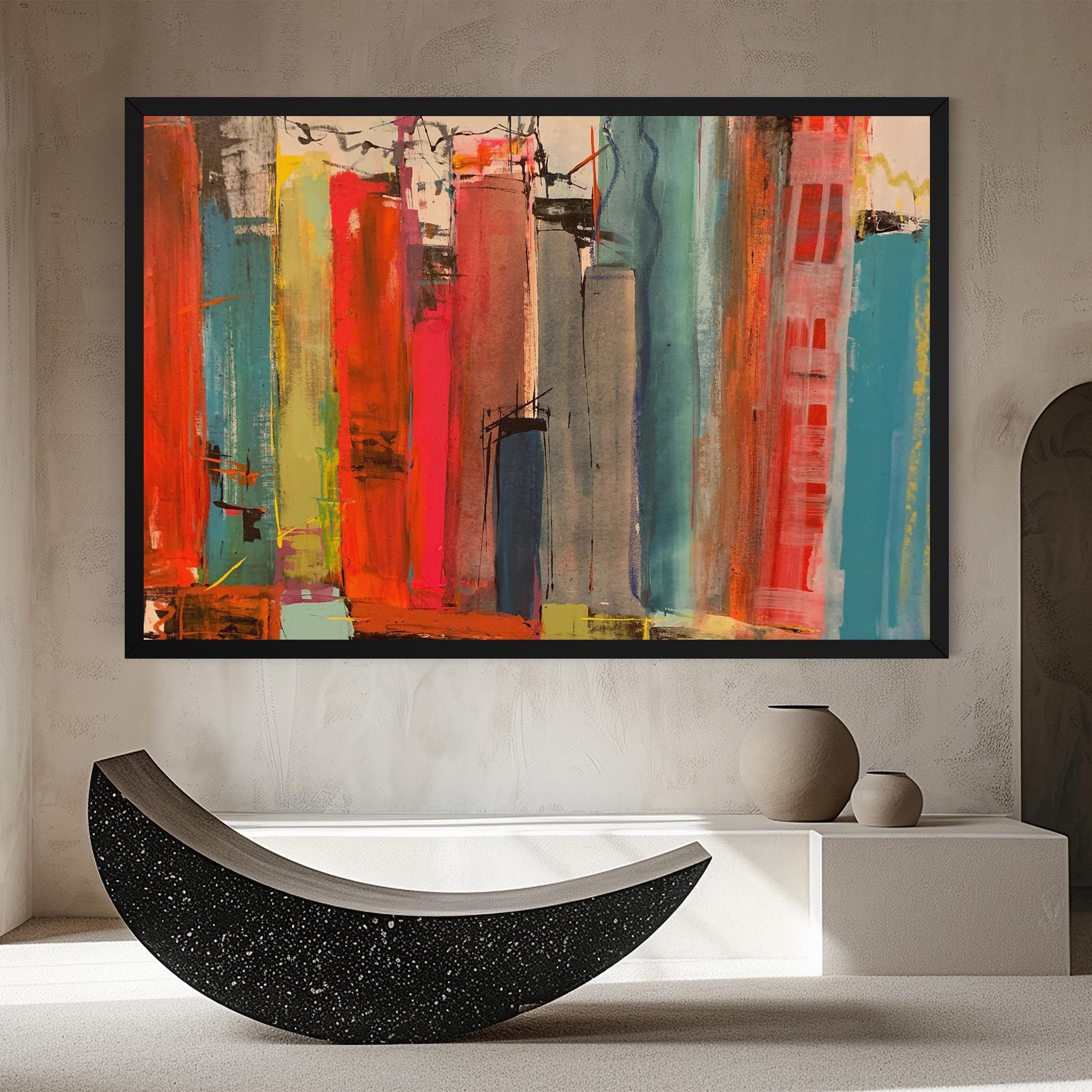 Abstract Buildings mockup 8