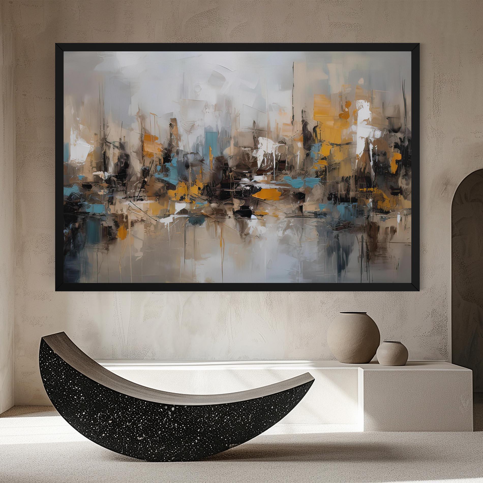 Vászonkép Abstract Los Angeles mockup 8