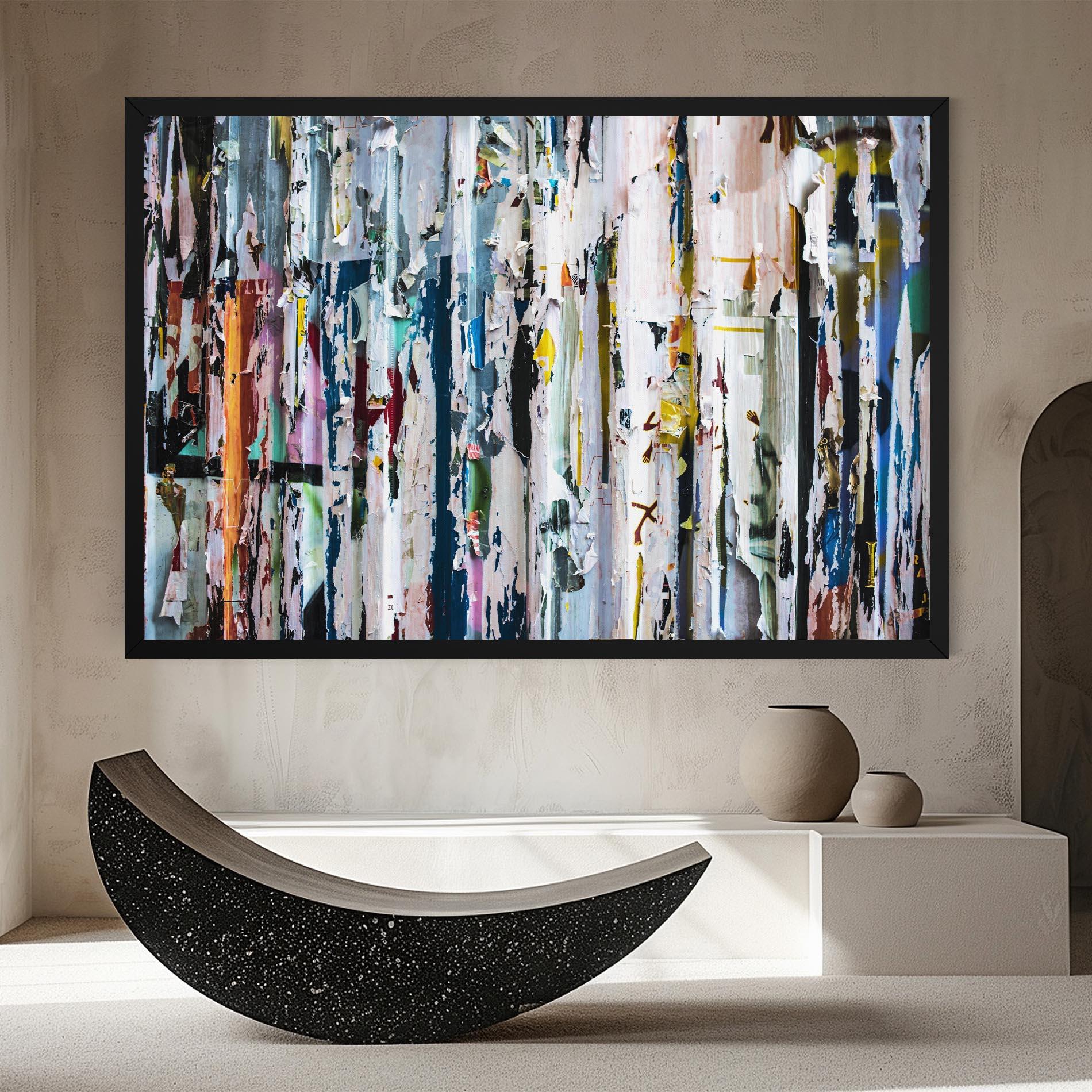 Vászonkép Abstract Torn Paper mockup 8