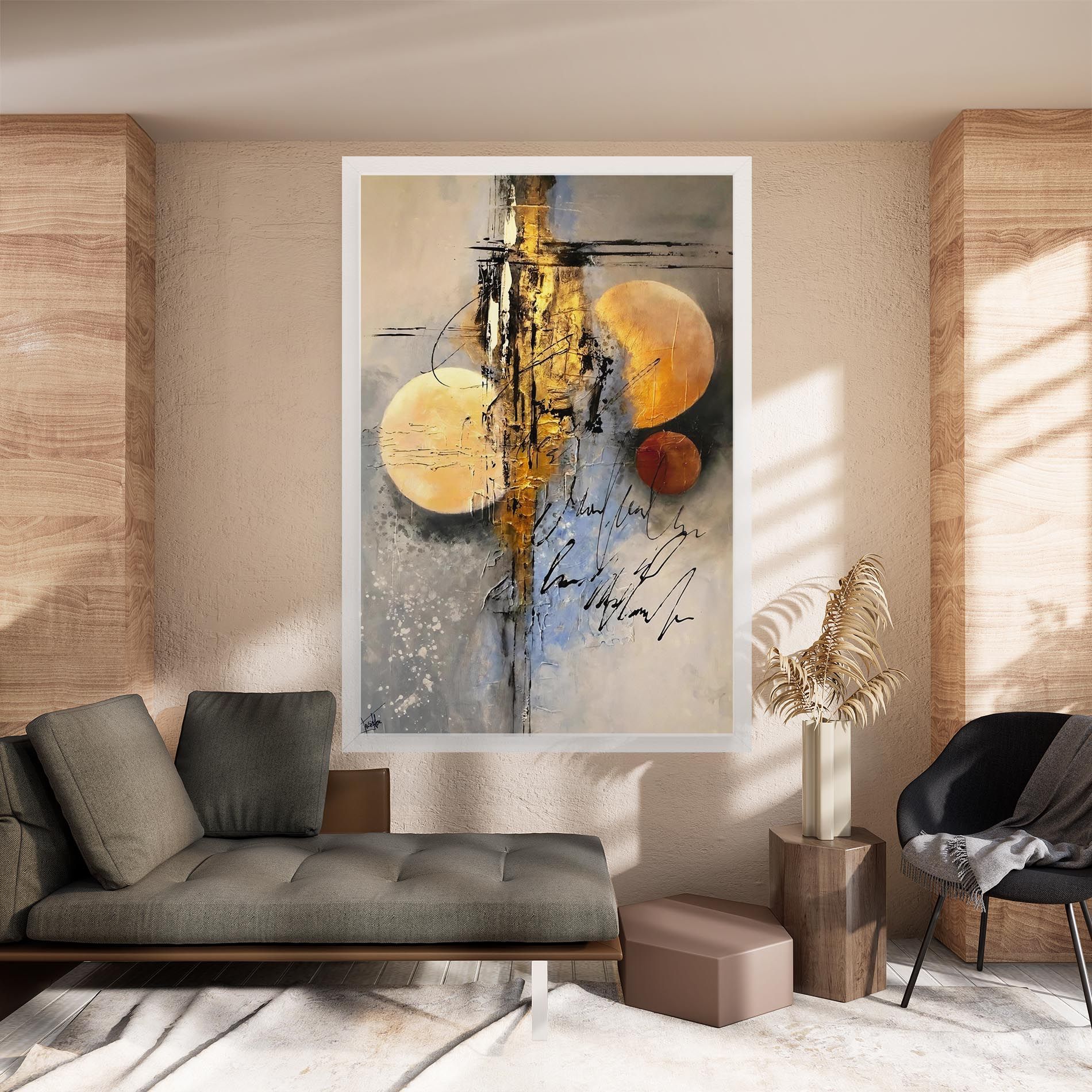 Abstract Moons mockup 8