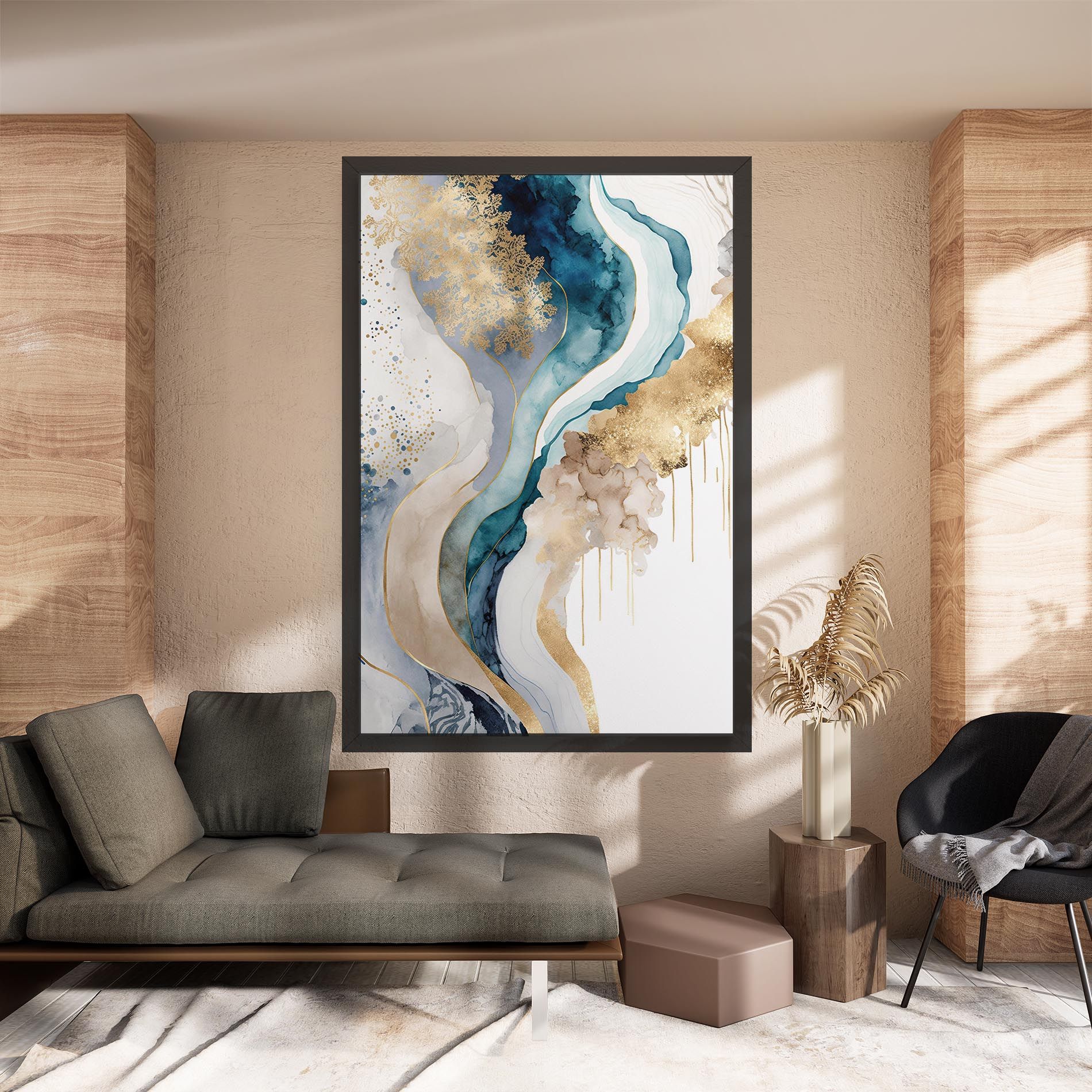 Light Blue Waves mockup 8